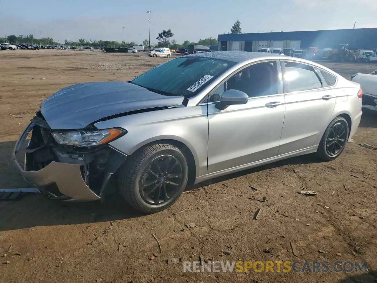 1 fotografías del automóvil dañado 3FA6P0HD4LR107933 FORD FUSION 2020