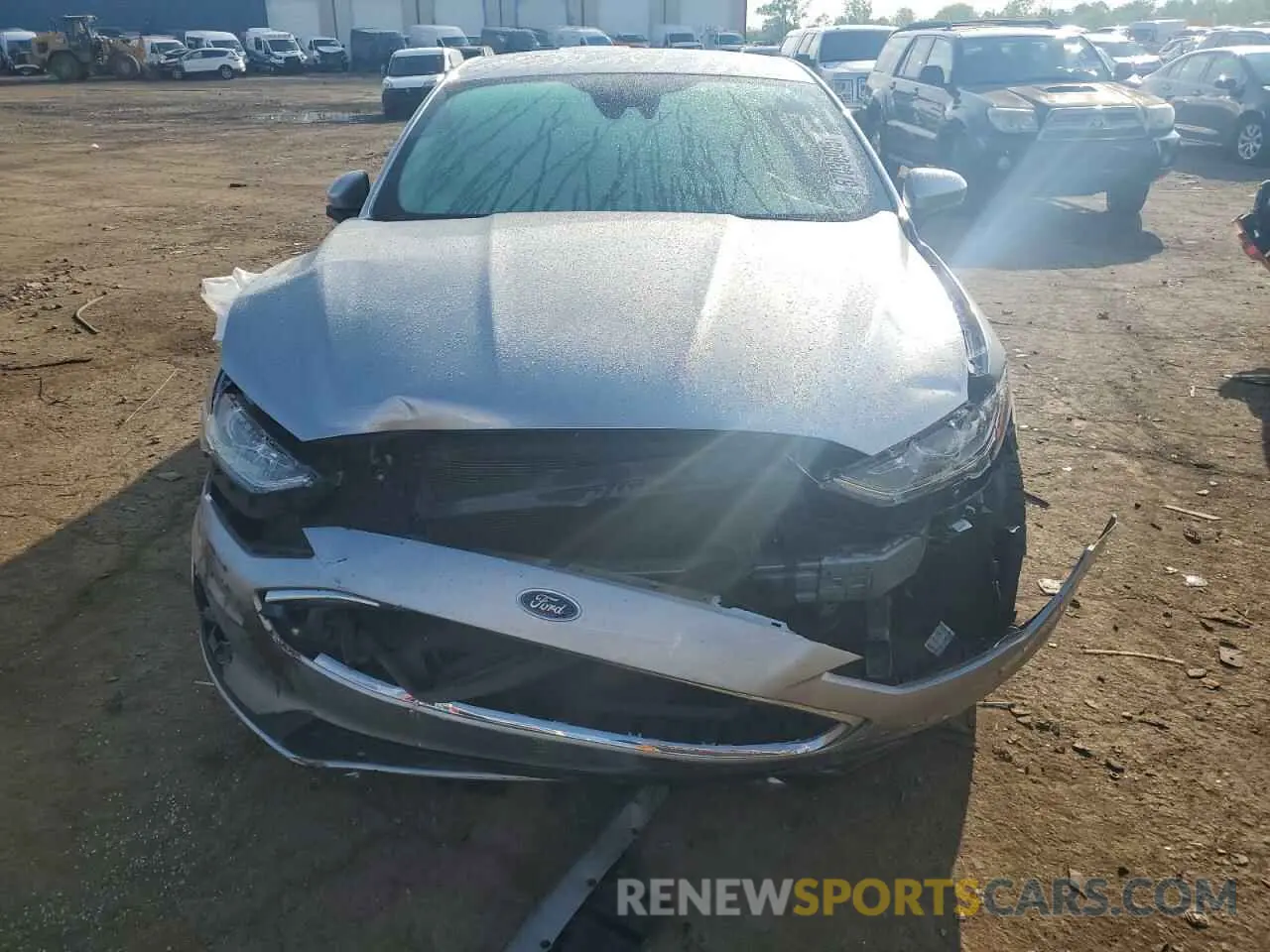 5 fotografías del automóvil dañado 3FA6P0HD4LR107933 FORD FUSION 2020