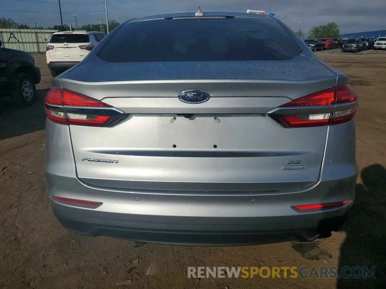 6 fotografías del automóvil dañado 3FA6P0HD4LR107933 FORD FUSION 2020