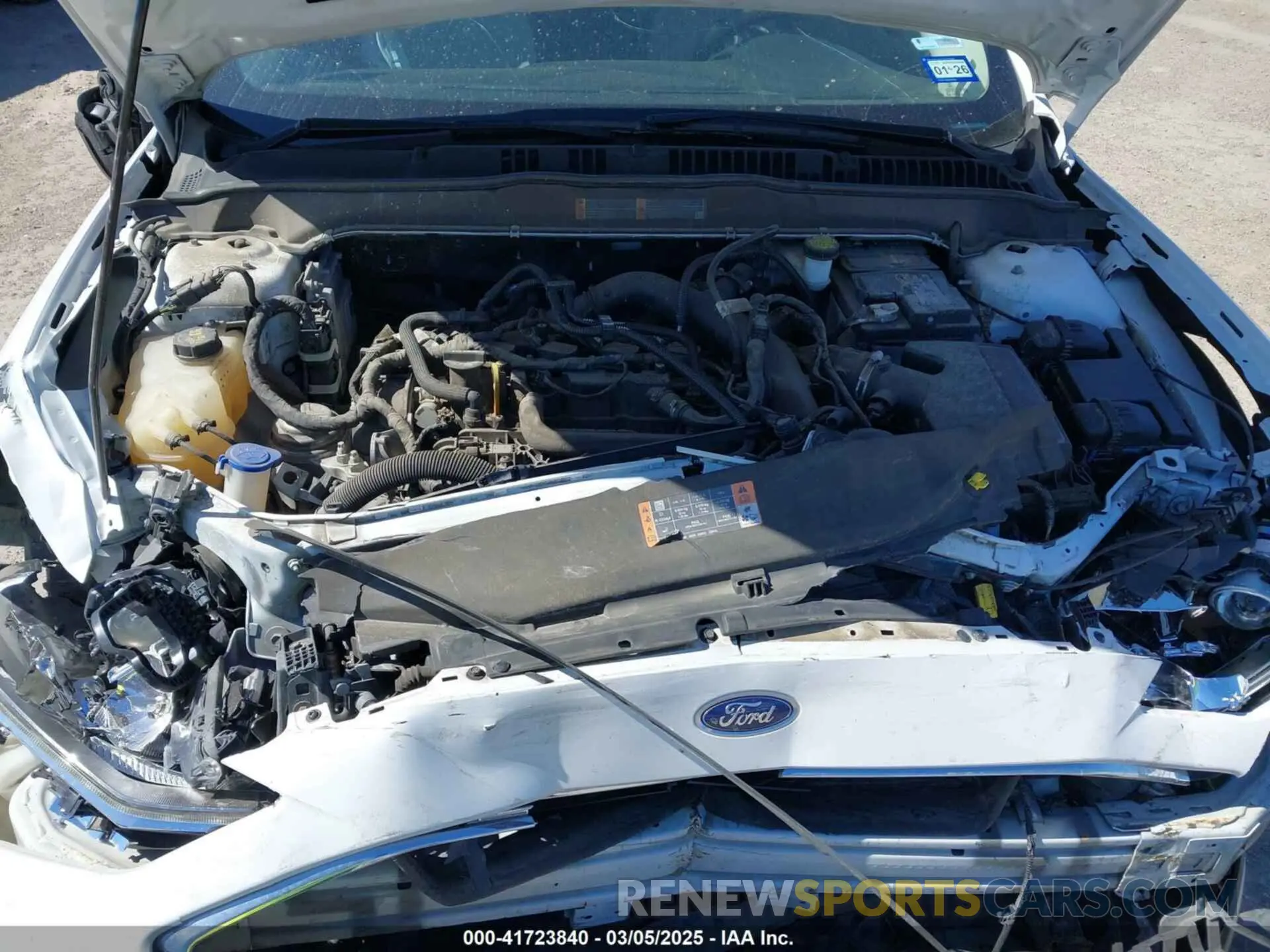 10 fotografías del automóvil dañado 3FA6P0HD4LR126174 FORD FUSION 2020
