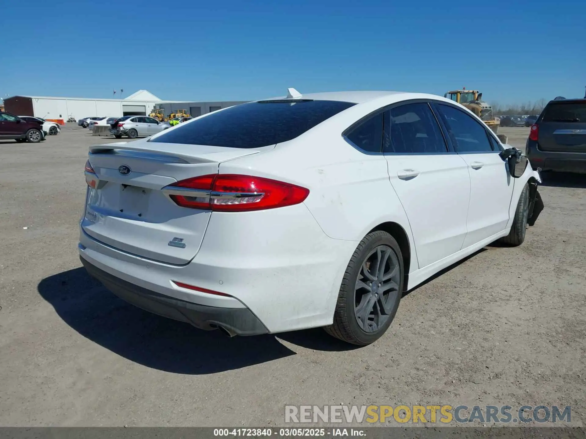 4 fotografías del automóvil dañado 3FA6P0HD4LR126174 FORD FUSION 2020