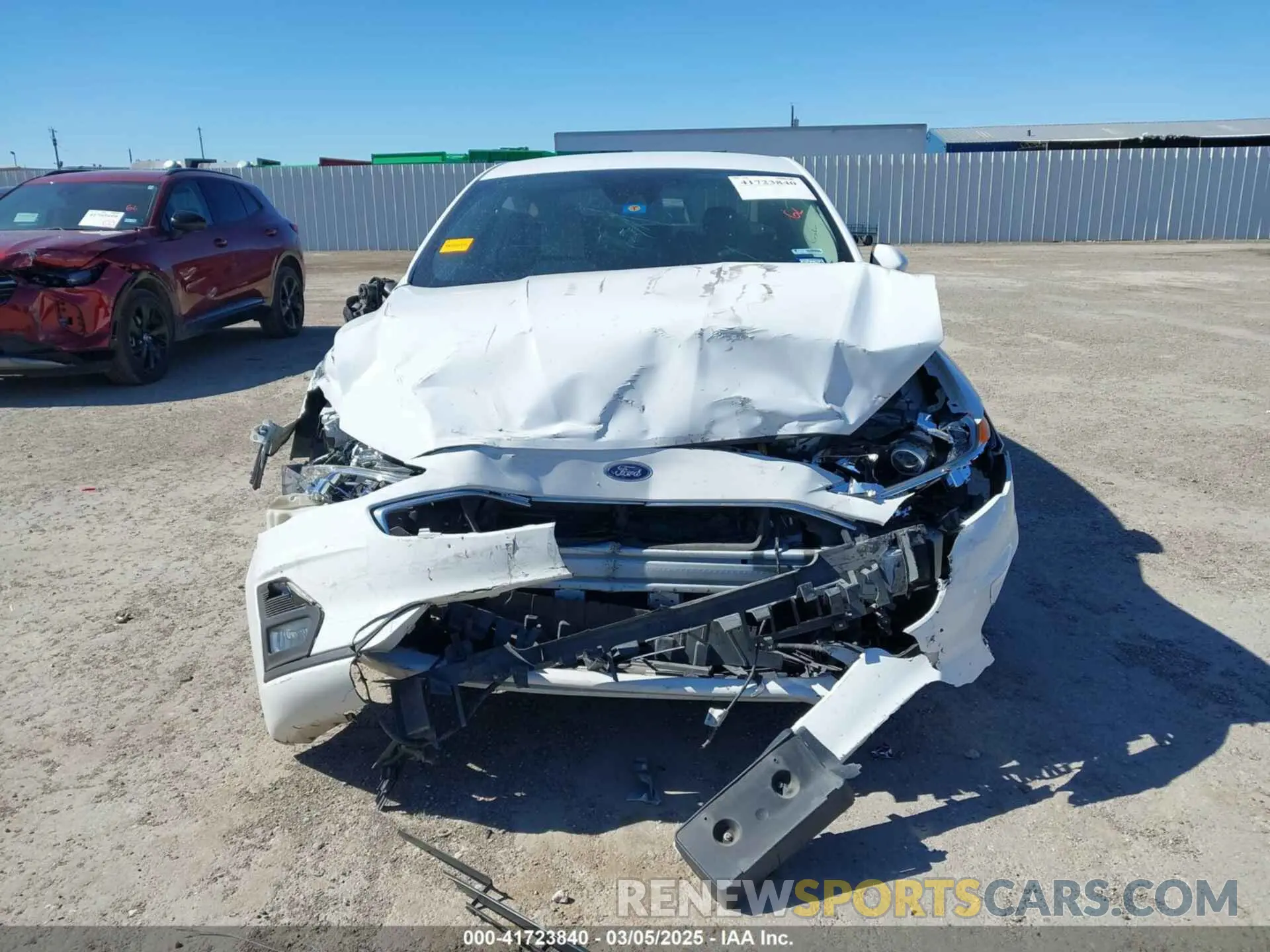 6 fotografías del automóvil dañado 3FA6P0HD4LR126174 FORD FUSION 2020