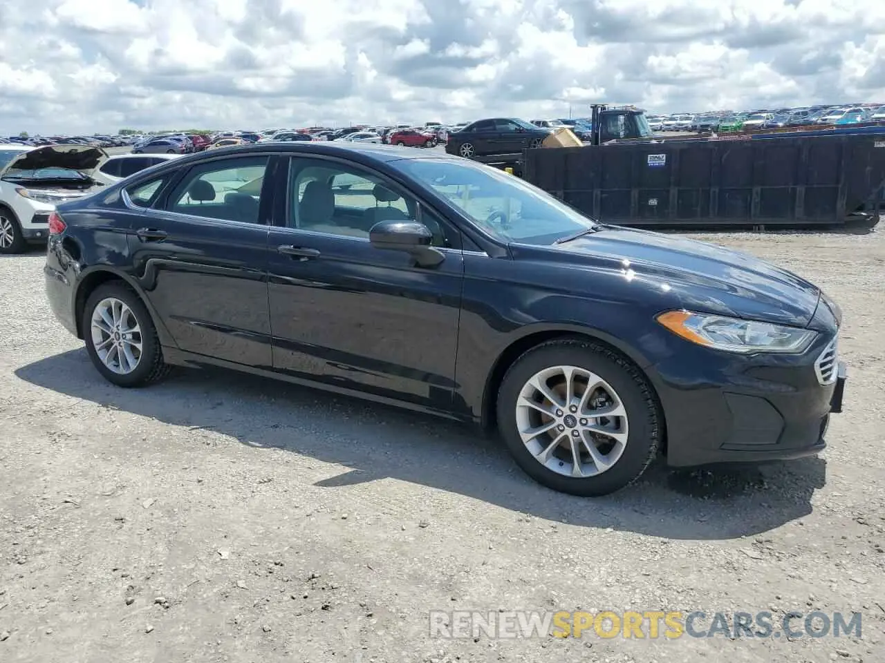 4 fotografías del automóvil dañado 3FA6P0HD4LR129642 FORD FUSION 2020