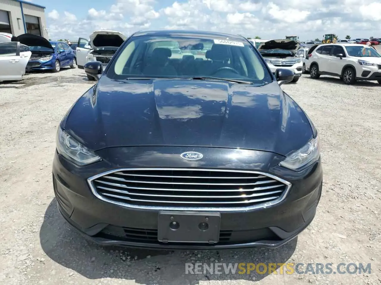 5 fotografías del automóvil dañado 3FA6P0HD4LR129642 FORD FUSION 2020