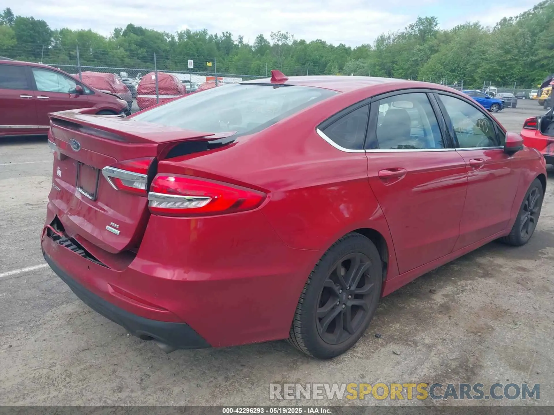 4 fotografías del automóvil dañado 3FA6P0HD4LR158297 FORD FUSION 2020