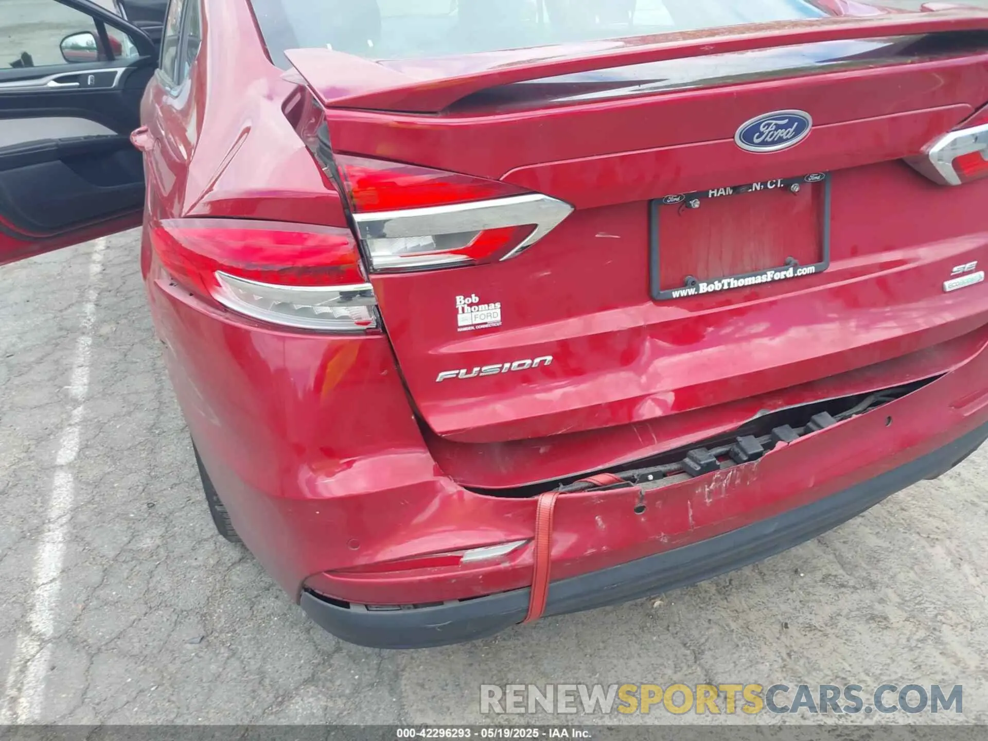 6 fotografías del automóvil dañado 3FA6P0HD4LR158297 FORD FUSION 2020