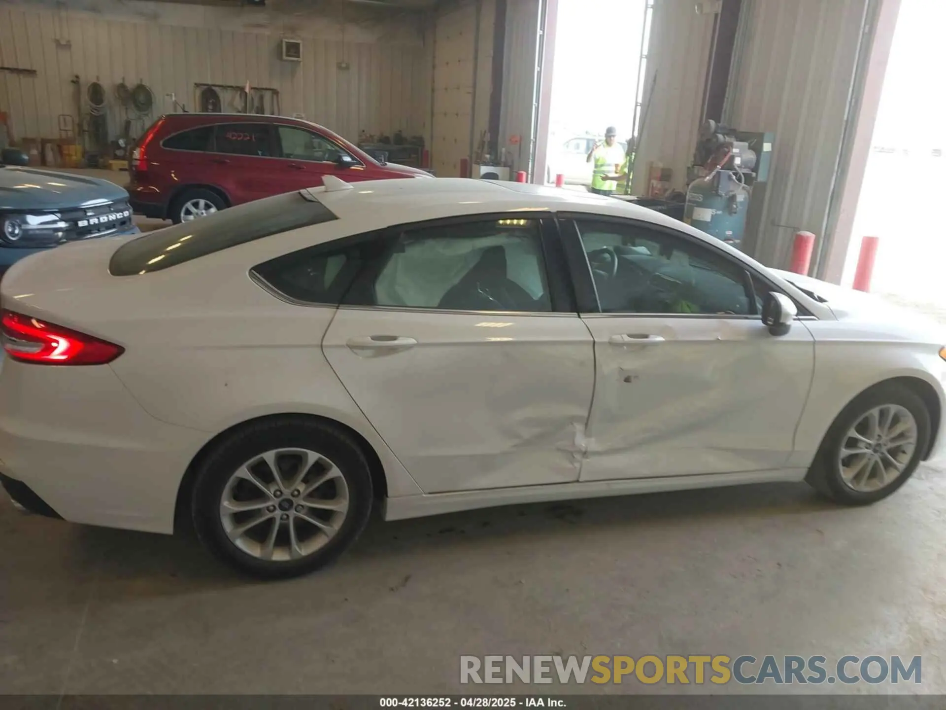 6 fotografías del automóvil dañado 3FA6P0HD4LR165511 FORD FUSION 2020