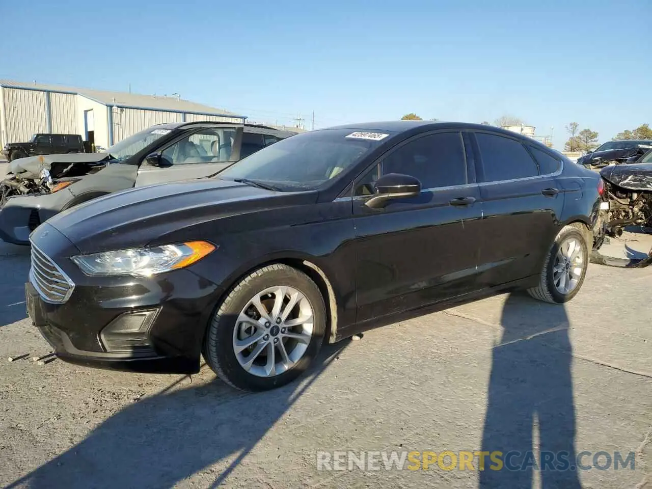 1 fotografías del automóvil dañado 3FA6P0HD4LR168800 FORD FUSION 2020