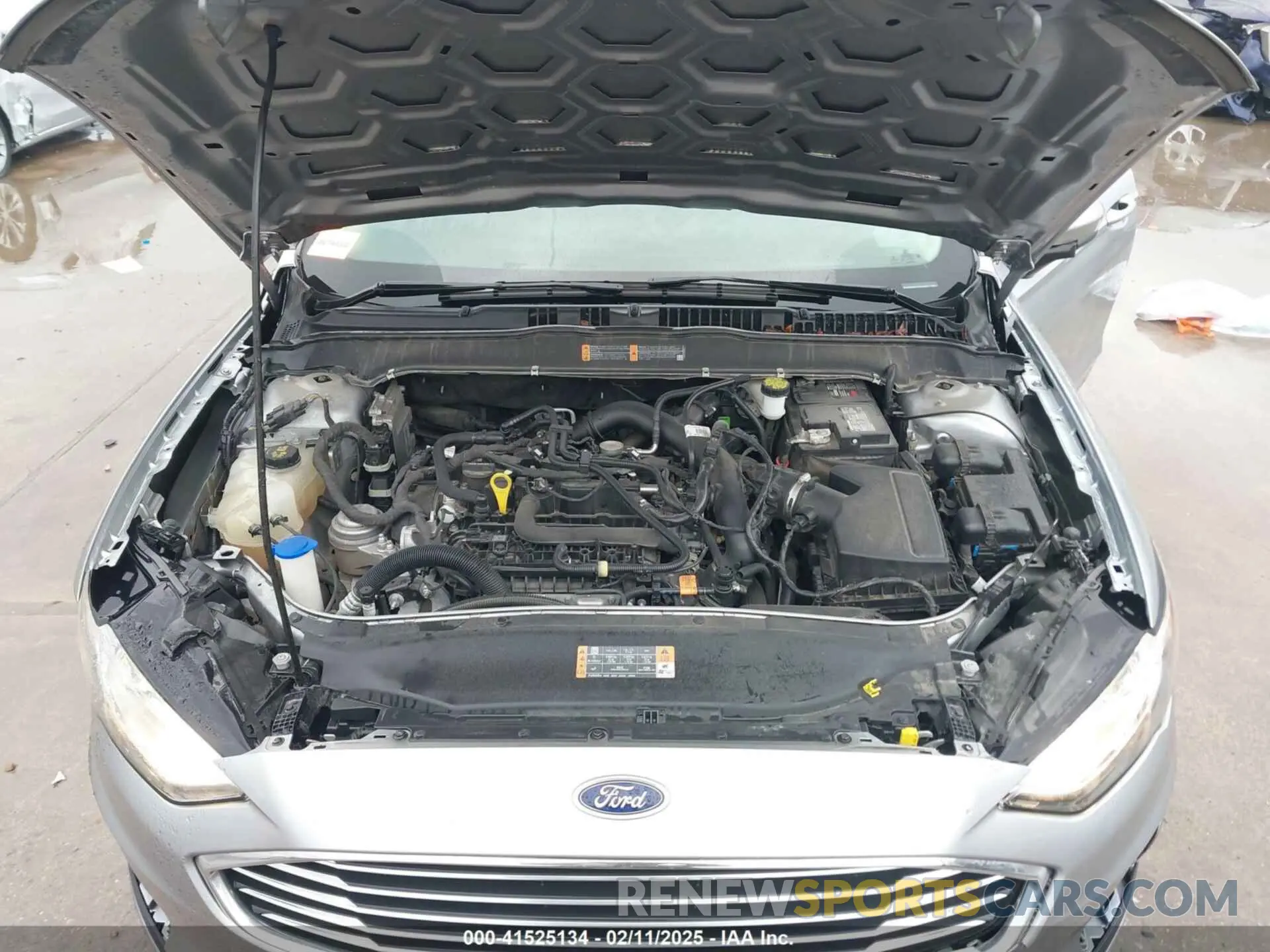 10 fotografías del automóvil dañado 3FA6P0HD4LR172233 FORD FUSION 2020