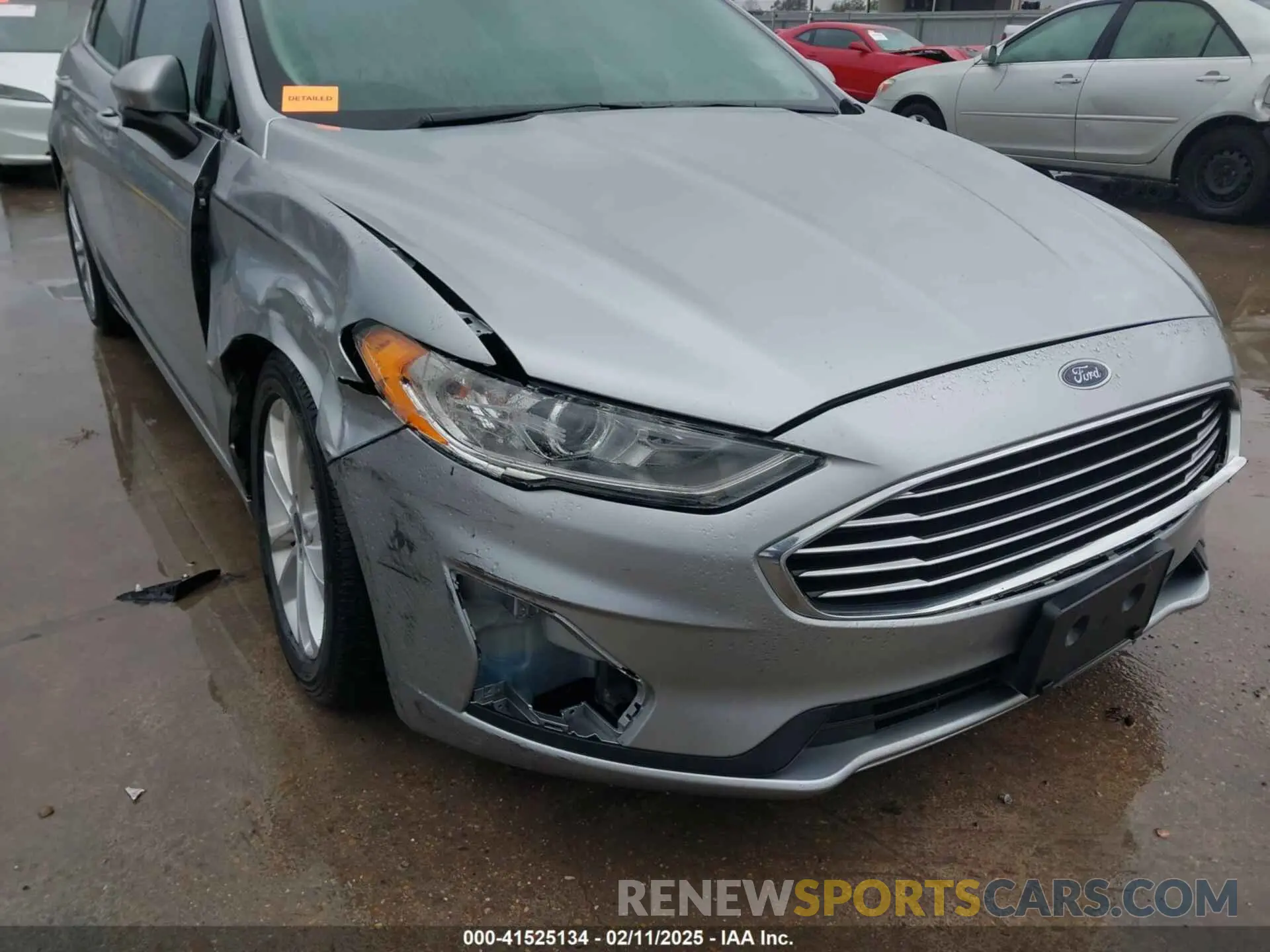 6 fotografías del automóvil dañado 3FA6P0HD4LR172233 FORD FUSION 2020