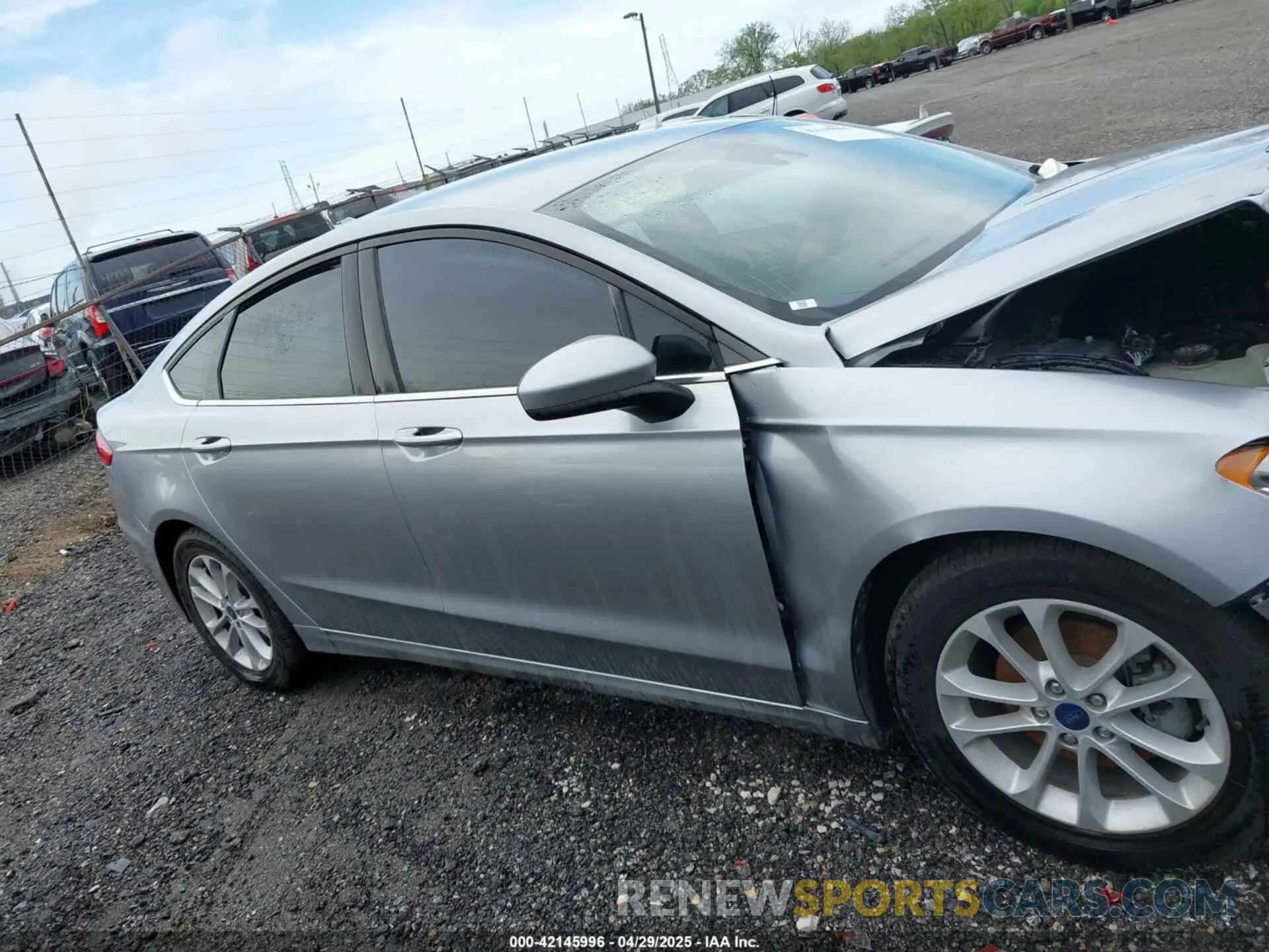 13 fotografías del automóvil dañado 3FA6P0HD4LR188366 FORD FUSION 2020