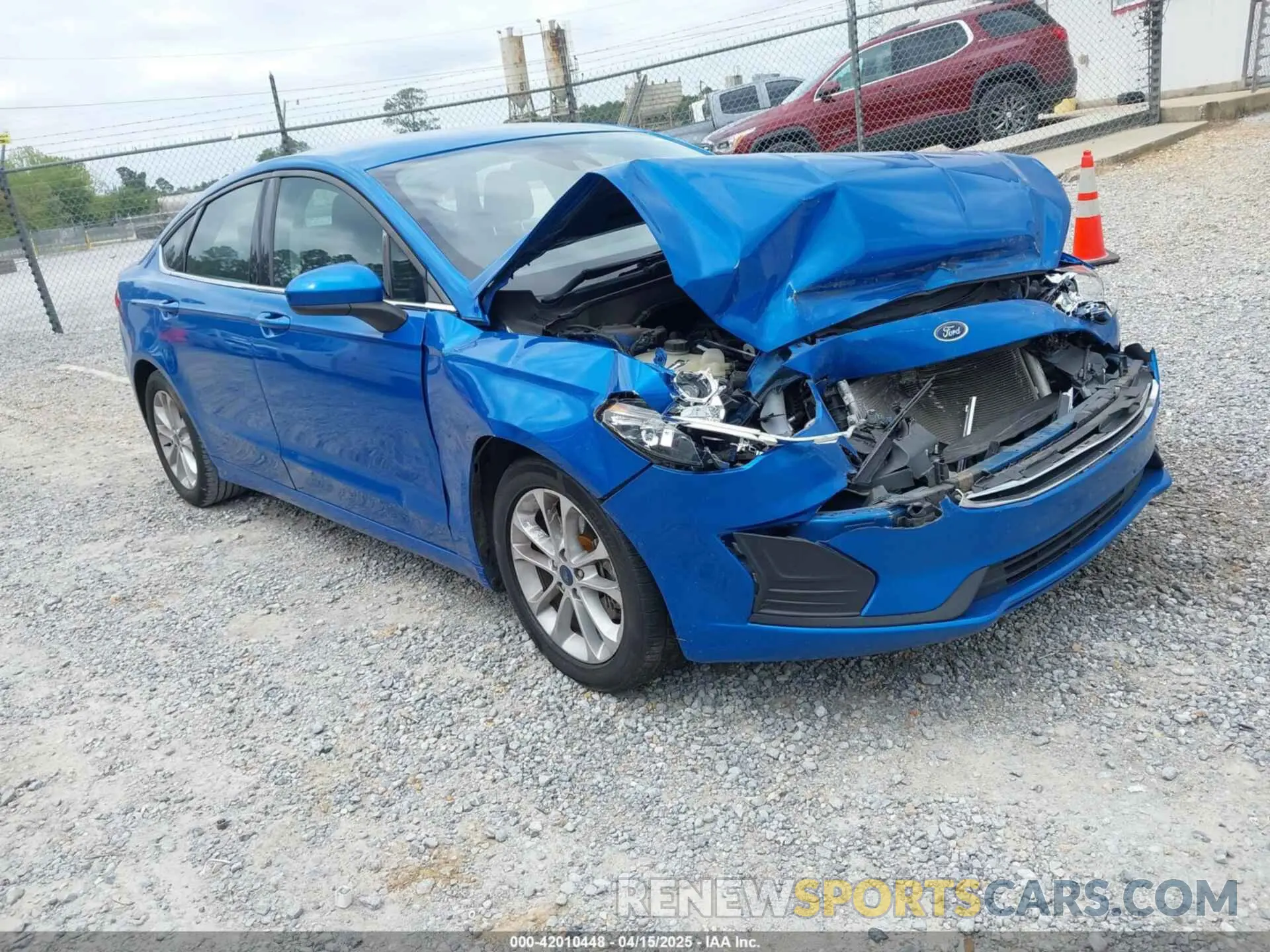 1 fotografías del automóvil dañado 3FA6P0HD4LR195267 FORD FUSION 2020