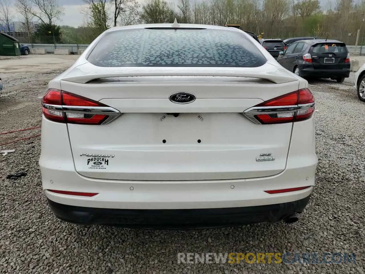 6 fotografías del automóvil dañado 3FA6P0HD4LR229210 FORD FUSION 2020