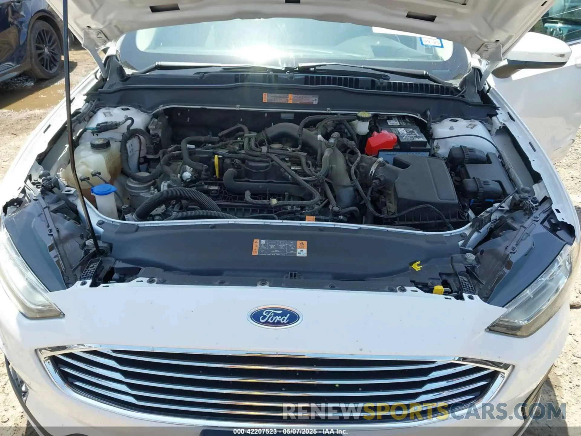10 fotografías del automóvil dañado 3FA6P0HD4LR232009 FORD FUSION 2020