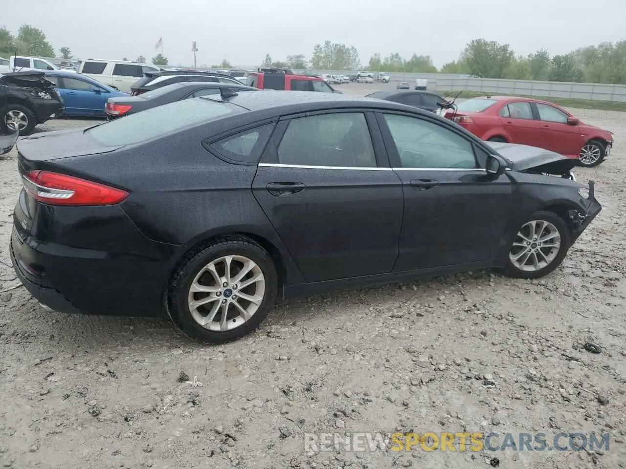 3 fotografías del automóvil dañado 3FA6P0HD4LR235394 FORD FUSION 2020