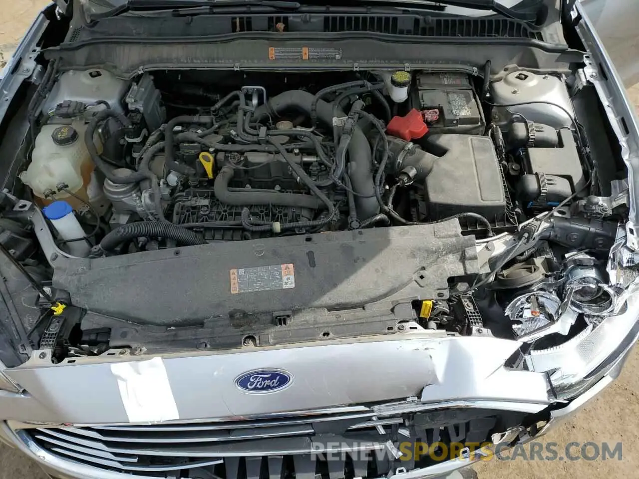 11 fotografías del automóvil dañado 3FA6P0HD4LR252325 FORD FUSION 2020