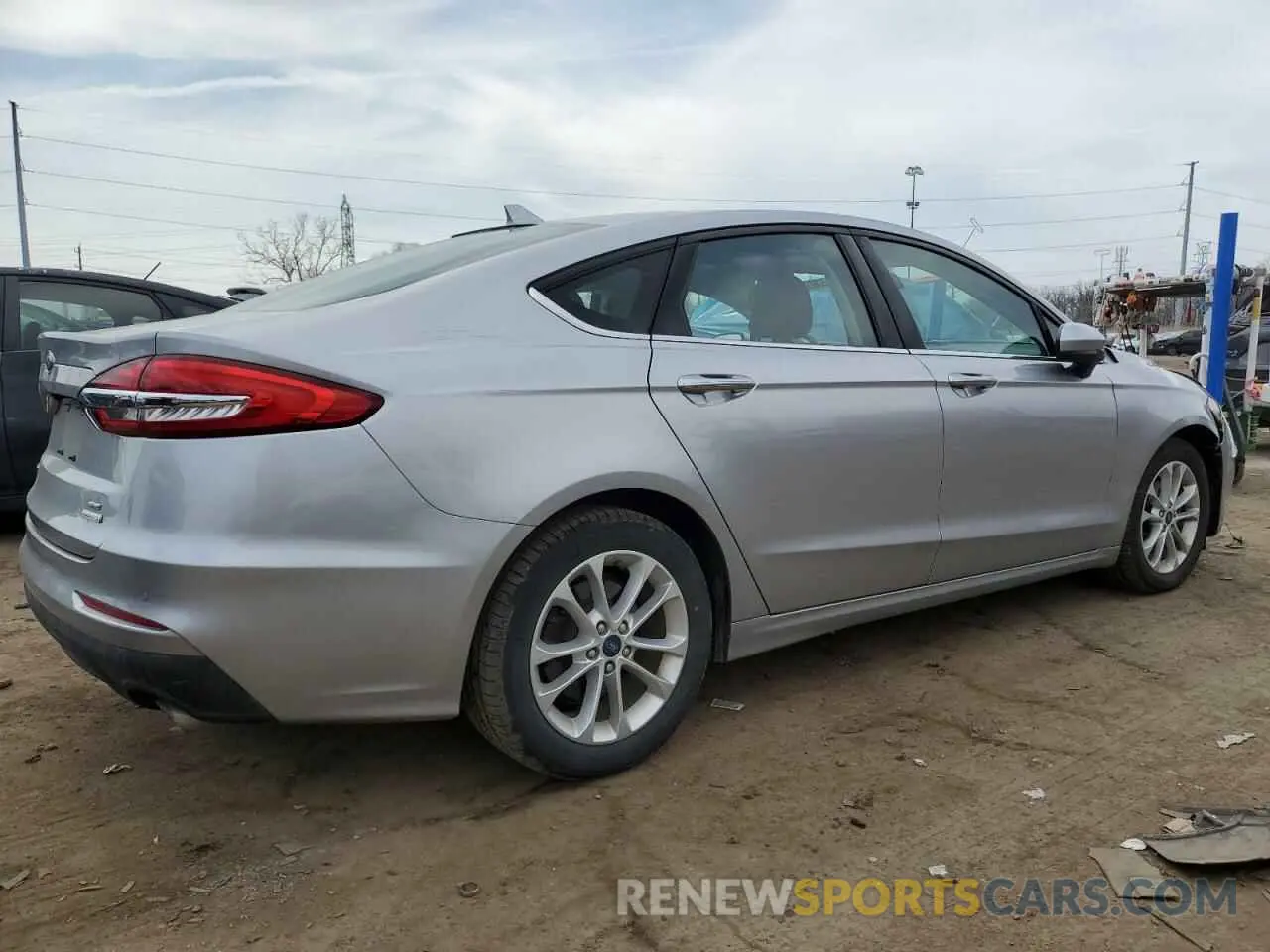 3 fotografías del automóvil dañado 3FA6P0HD4LR252325 FORD FUSION 2020