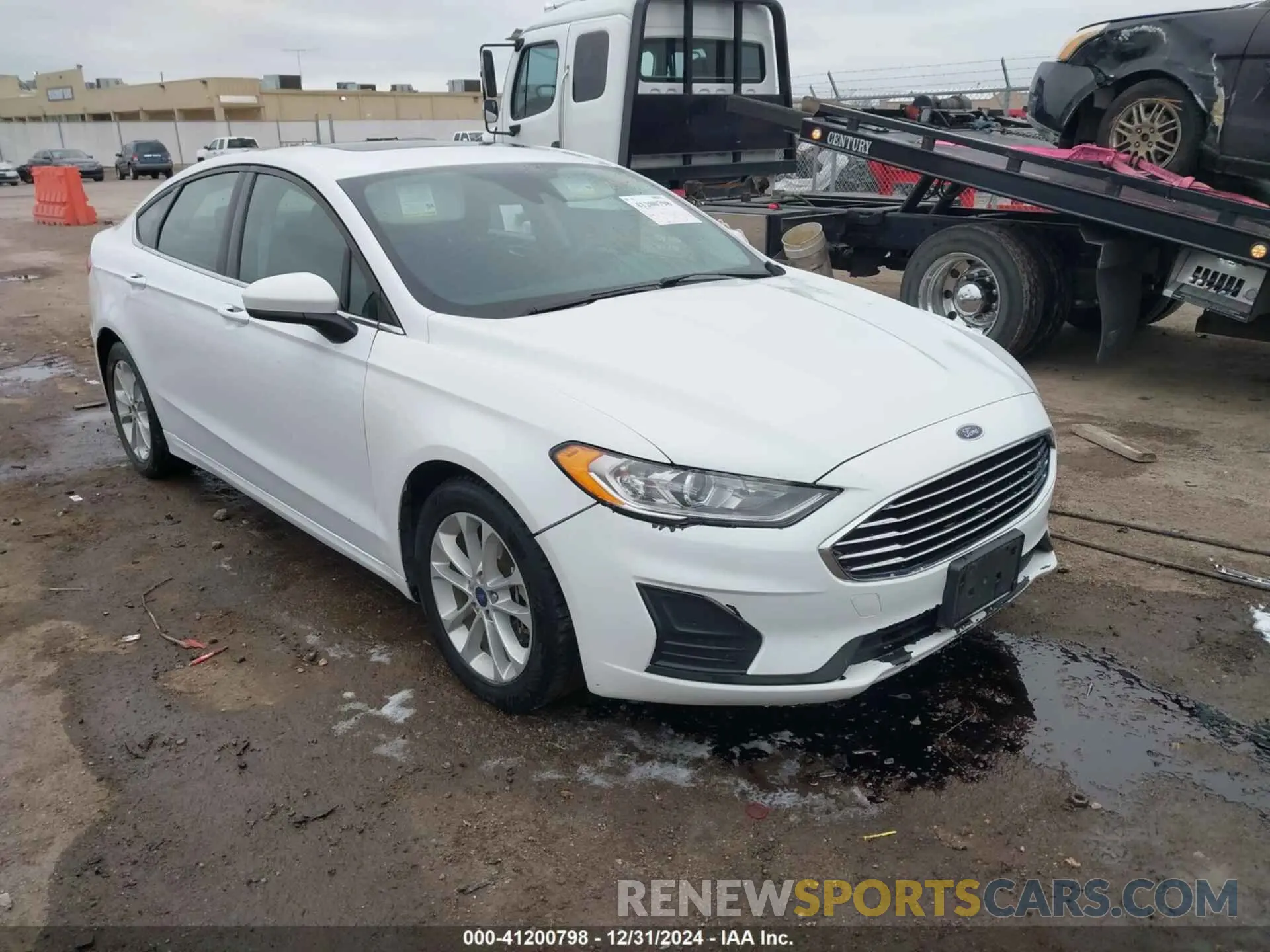 1 fotografías del automóvil dañado 3FA6P0HD5LR136325 FORD FUSION 2020