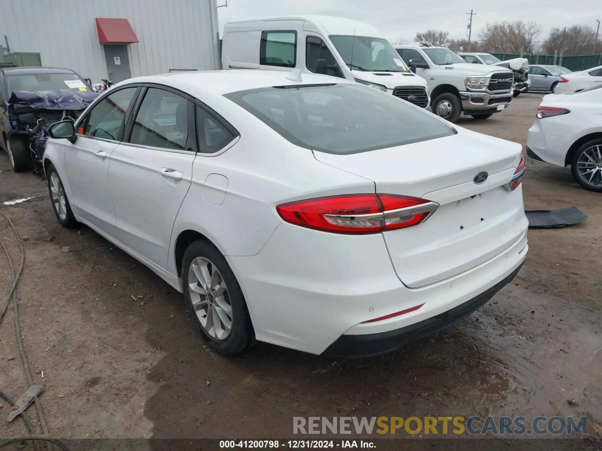 3 fotografías del automóvil dañado 3FA6P0HD5LR136325 FORD FUSION 2020