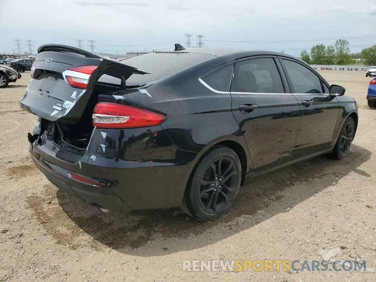 3 fotografías del automóvil dañado 3FA6P0HD5LR144392 FORD FUSION 2020