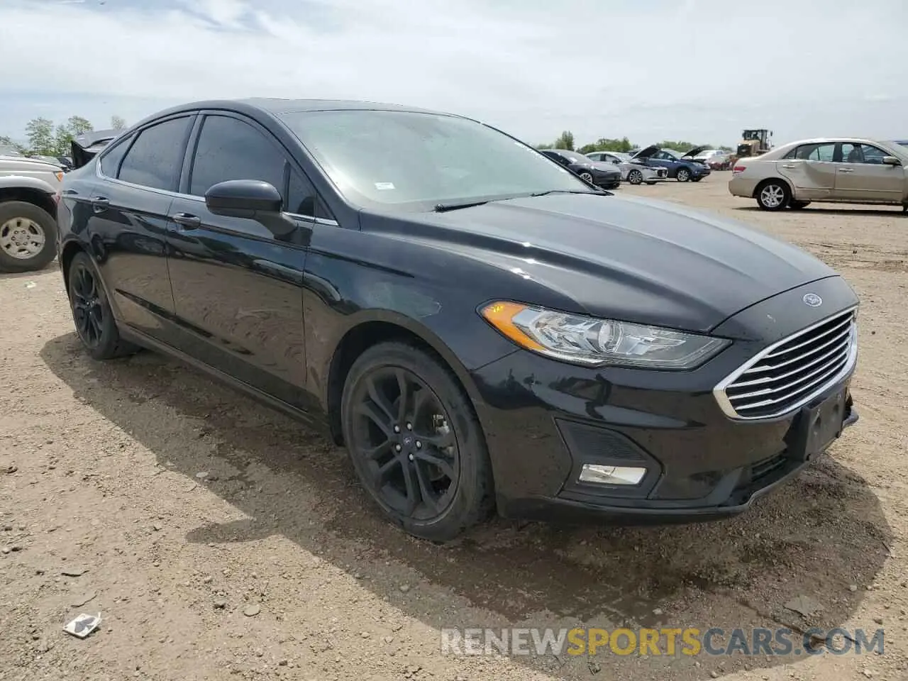 4 fotografías del automóvil dañado 3FA6P0HD5LR144392 FORD FUSION 2020