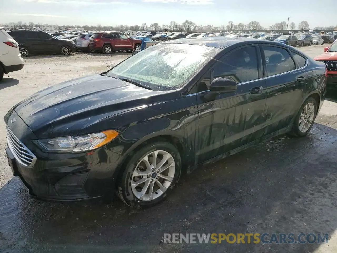 1 fotografías del automóvil dañado 3FA6P0HD5LR144537 FORD FUSION 2020