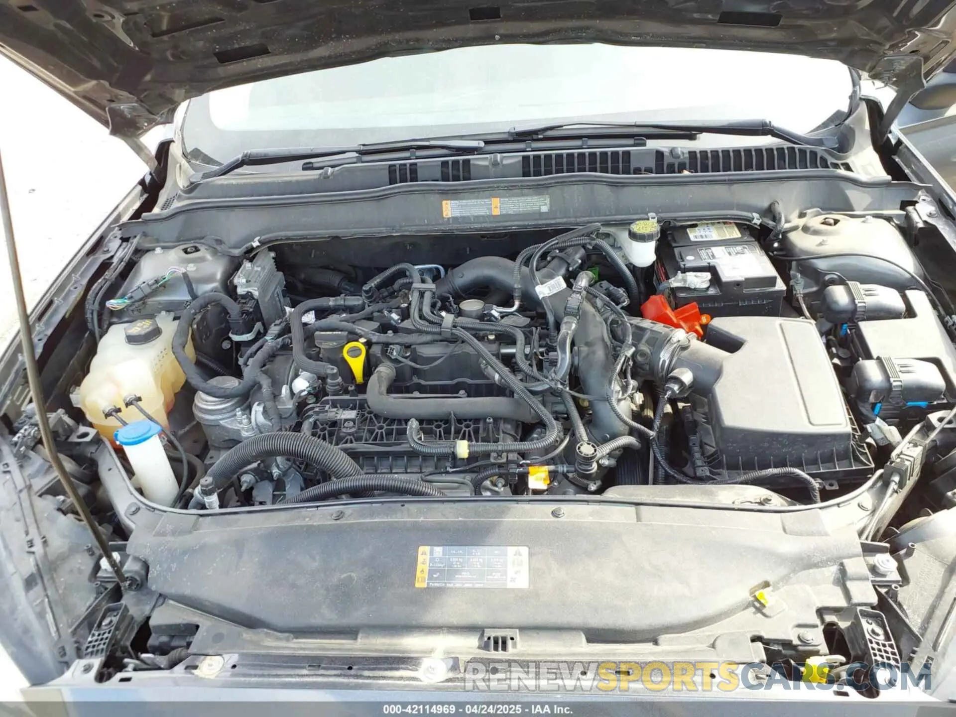 10 fotografías del automóvil dañado 3FA6P0HD5LR144568 FORD FUSION 2020
