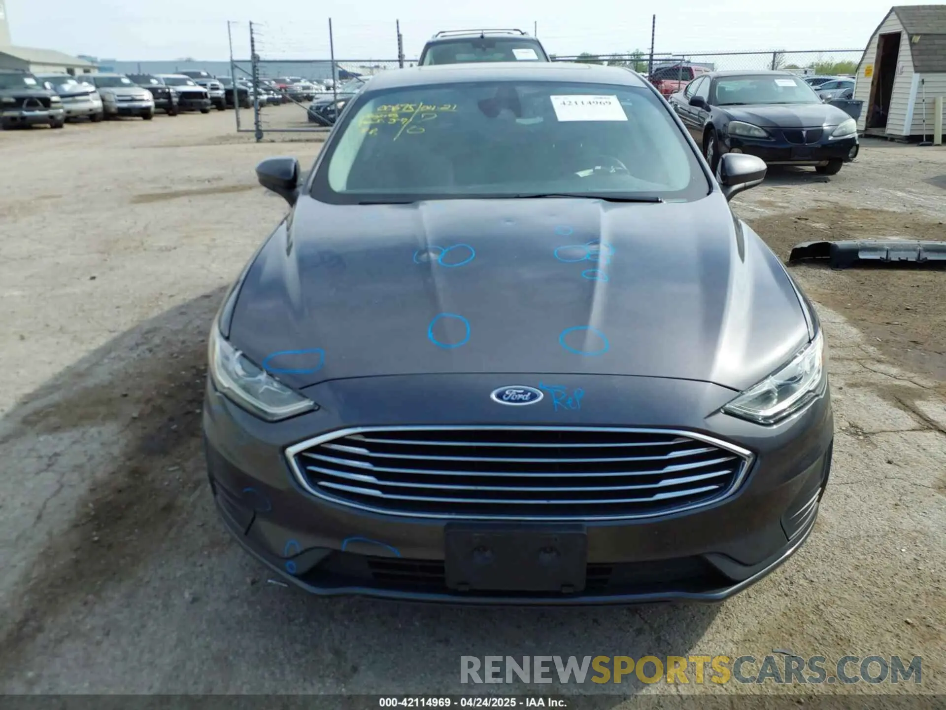 12 fotografías del automóvil dañado 3FA6P0HD5LR144568 FORD FUSION 2020