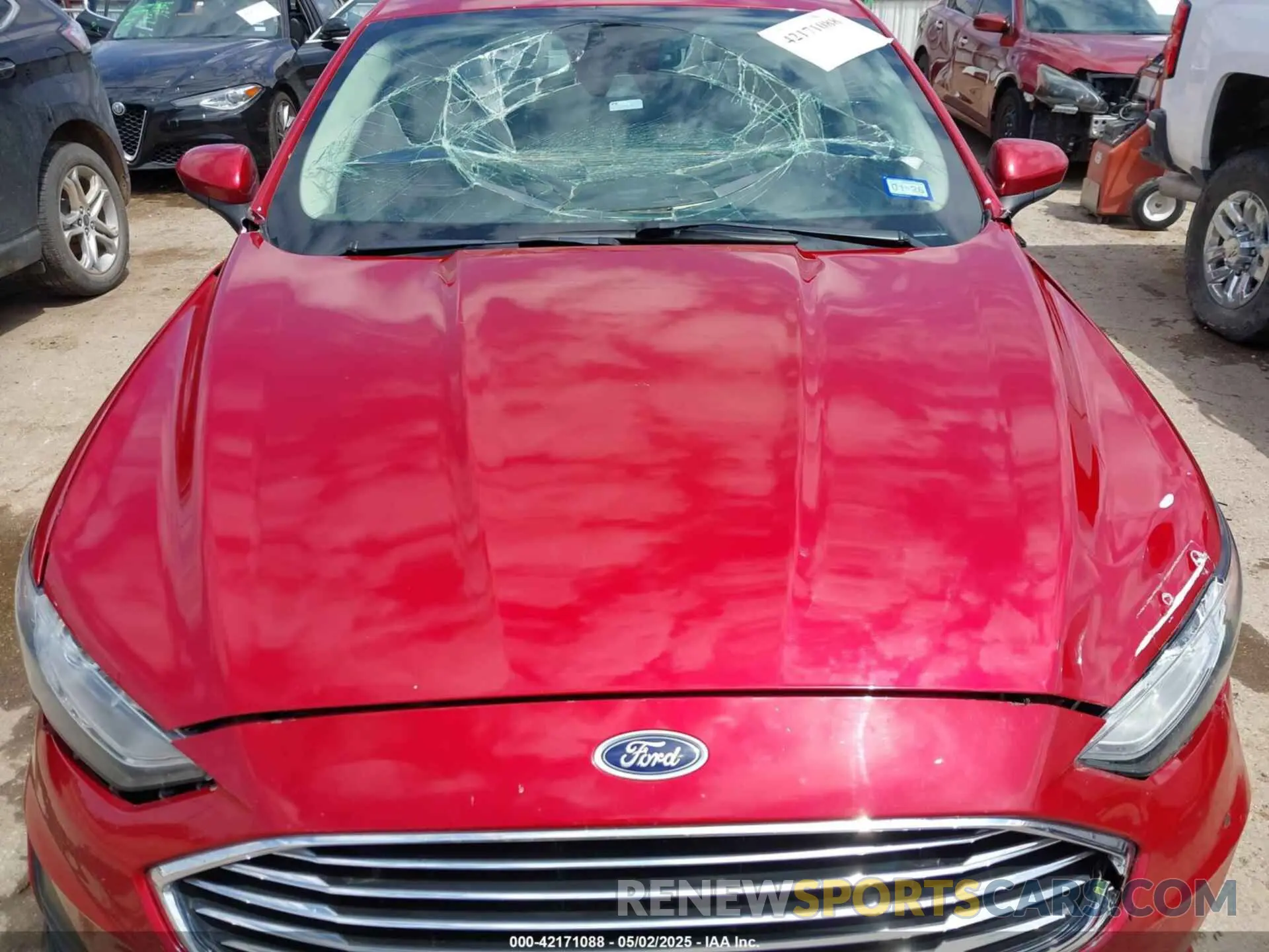 10 fotografías del automóvil dañado 3FA6P0HD5LR147857 FORD FUSION 2020
