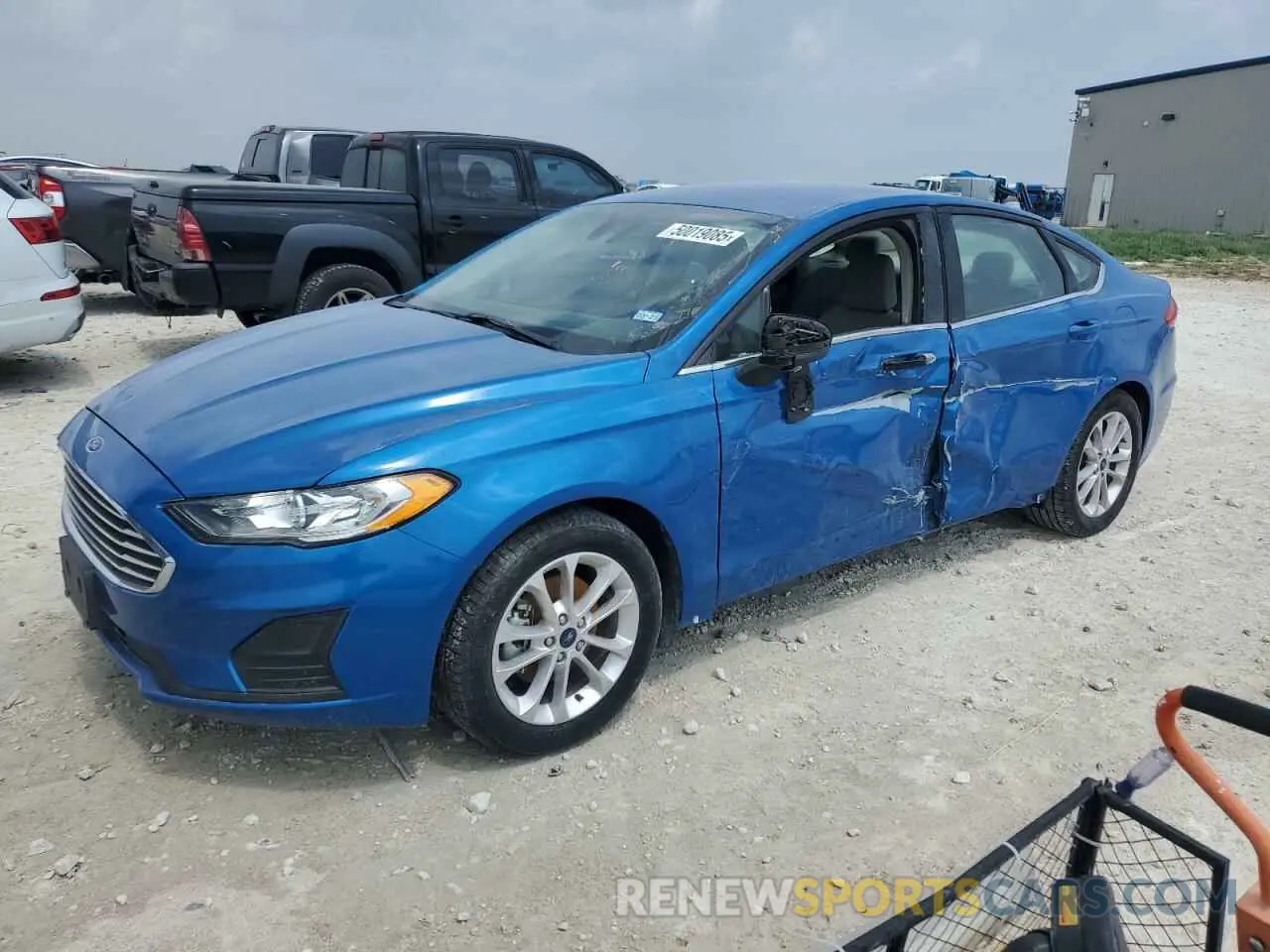 1 fotografías del automóvil dañado 3FA6P0HD5LR168627 FORD FUSION 2020