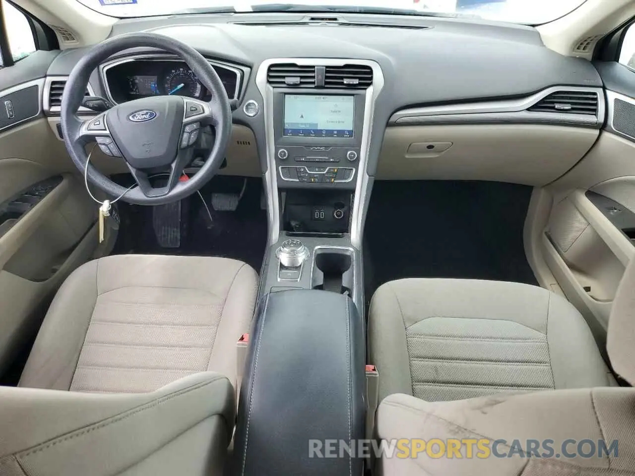 8 fotografías del automóvil dañado 3FA6P0HD5LR168627 FORD FUSION 2020