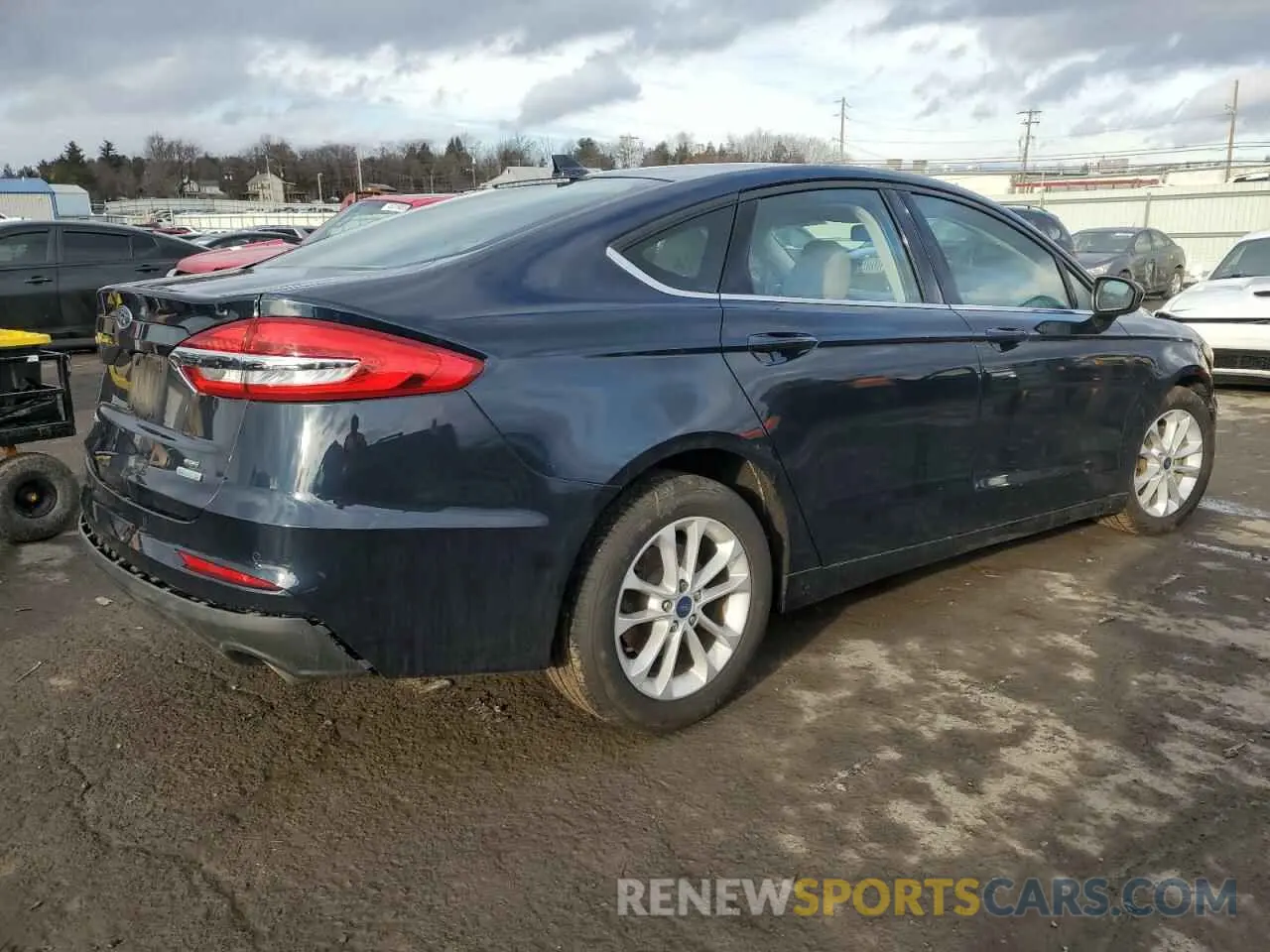 3 fotografías del automóvil dañado 3FA6P0HD5LR178445 FORD FUSION 2020