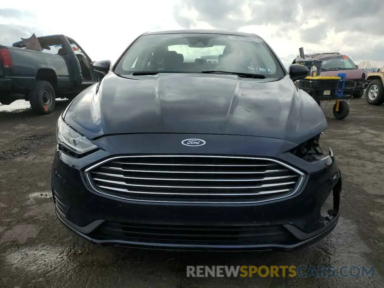5 fotografías del automóvil dañado 3FA6P0HD5LR178445 FORD FUSION 2020