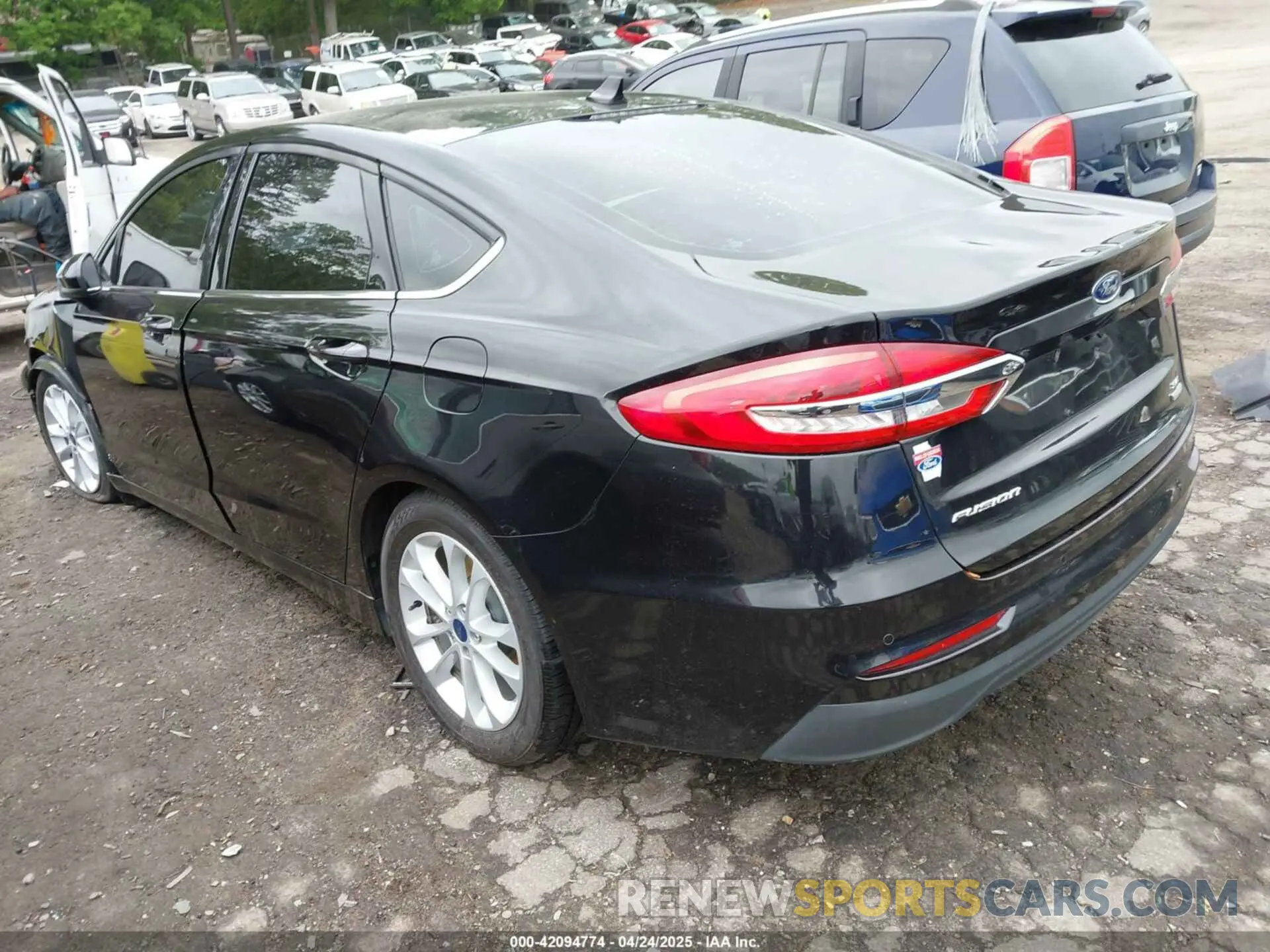 3 fotografías del automóvil dañado 3FA6P0HD5LR178607 FORD FUSION 2020