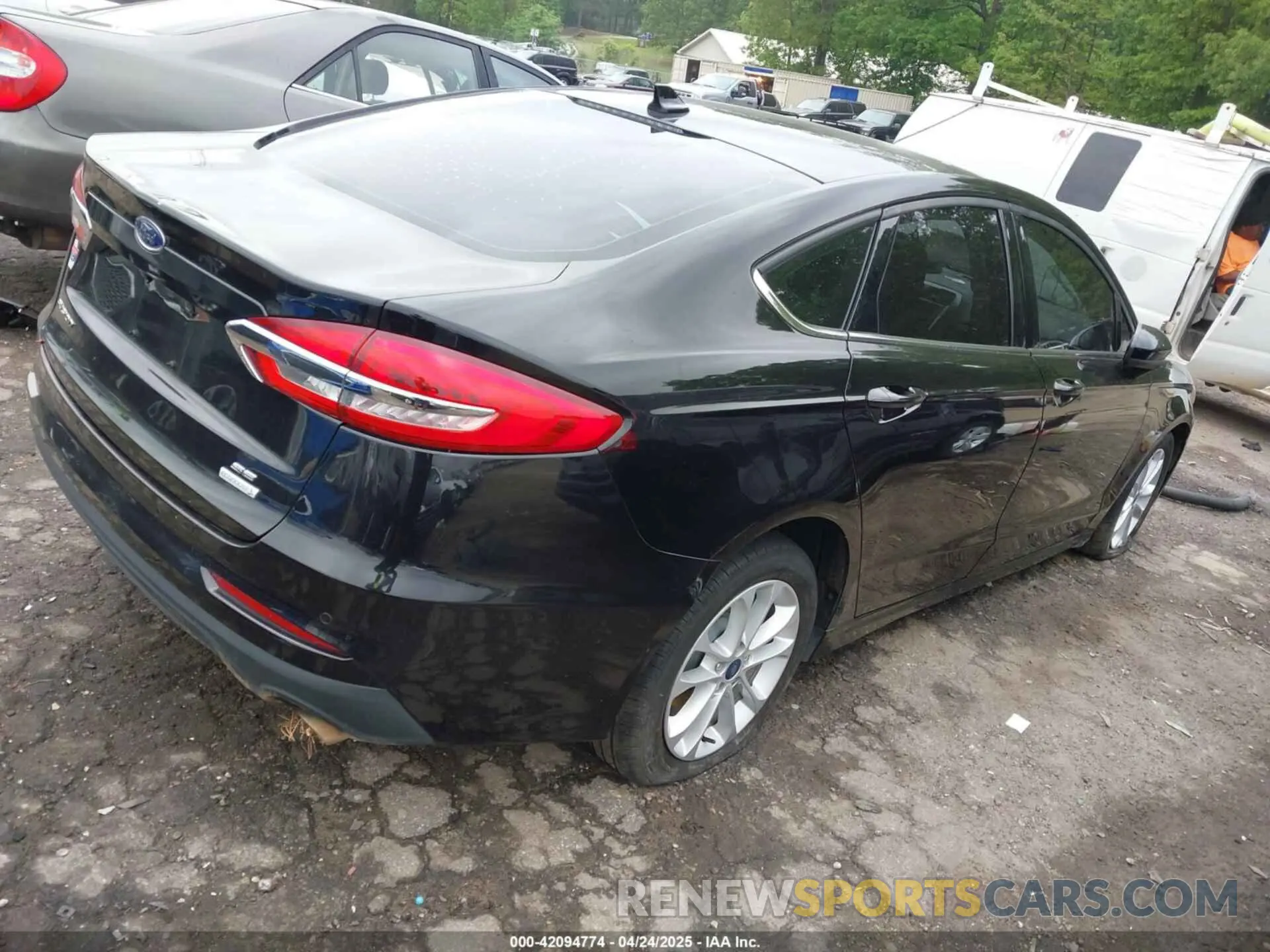 4 fotografías del automóvil dañado 3FA6P0HD5LR178607 FORD FUSION 2020