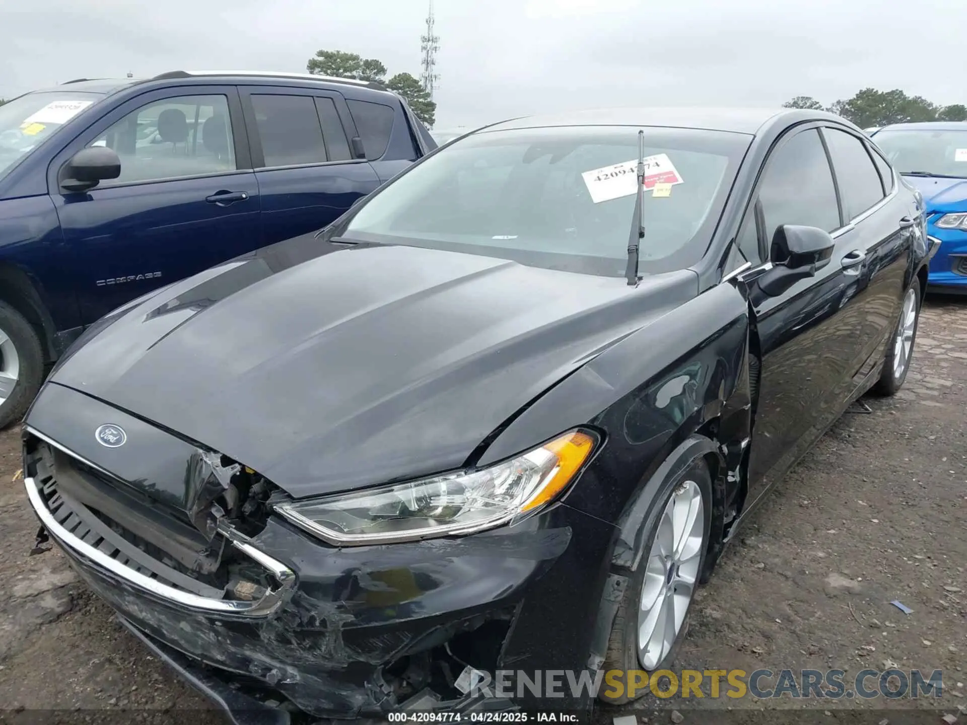 6 fotografías del automóvil dañado 3FA6P0HD5LR178607 FORD FUSION 2020