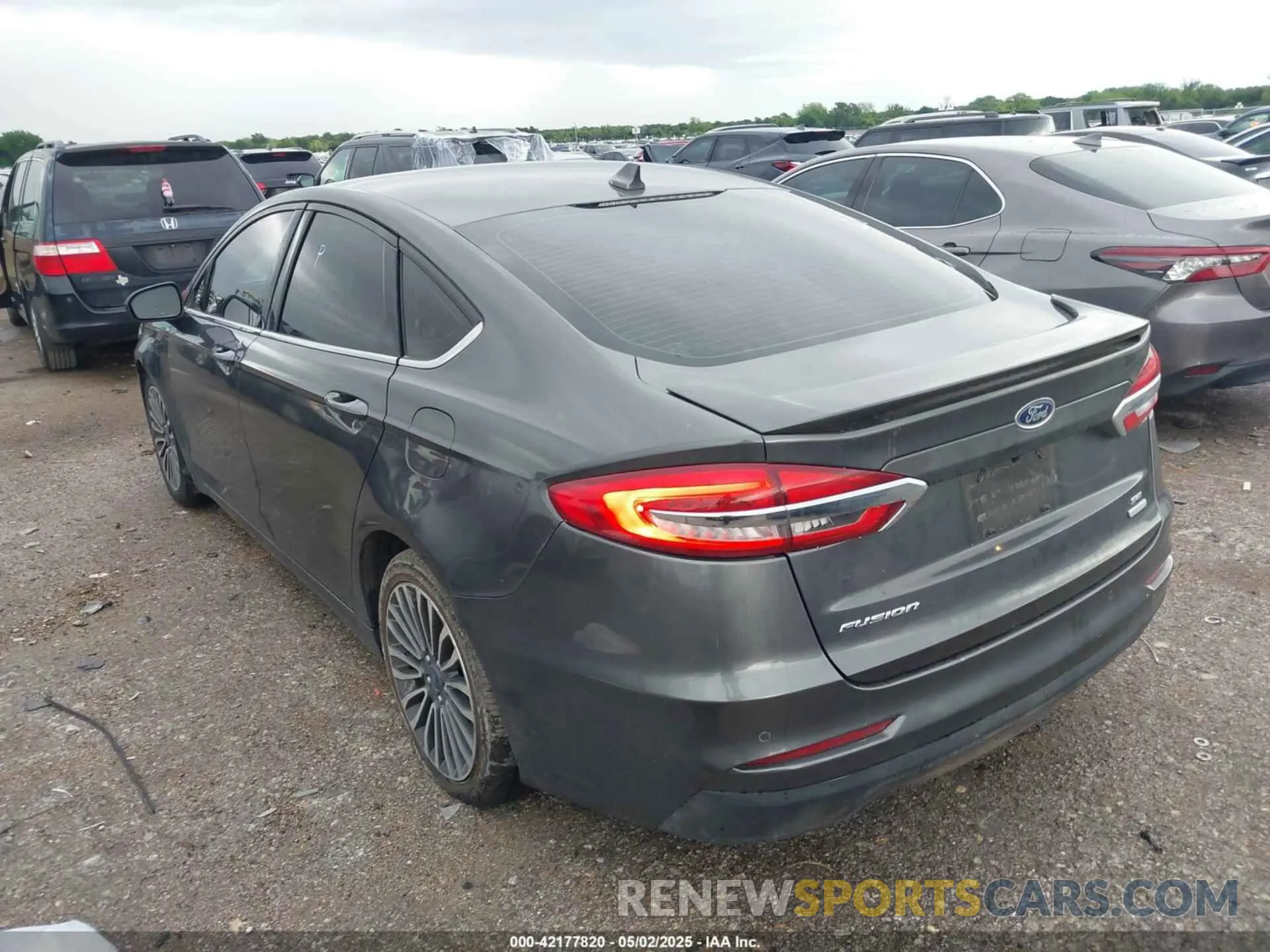 3 fotografías del automóvil dañado 3FA6P0HD5LR198744 FORD FUSION 2020