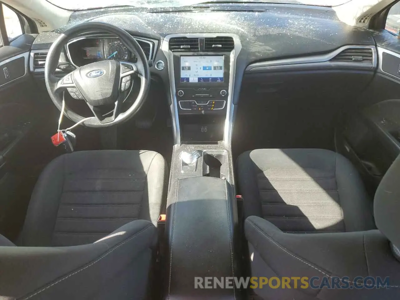 8 fotografías del automóvil dañado 3FA6P0HD5LR225098 FORD FUSION 2020