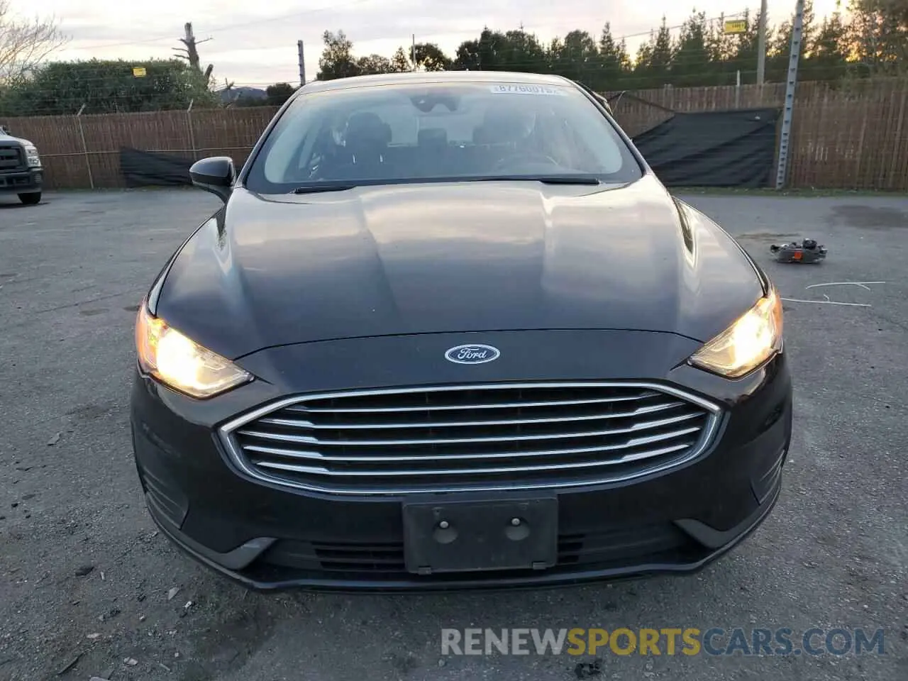 5 fotografías del automóvil dañado 3FA6P0HD5LR228955 FORD FUSION 2020