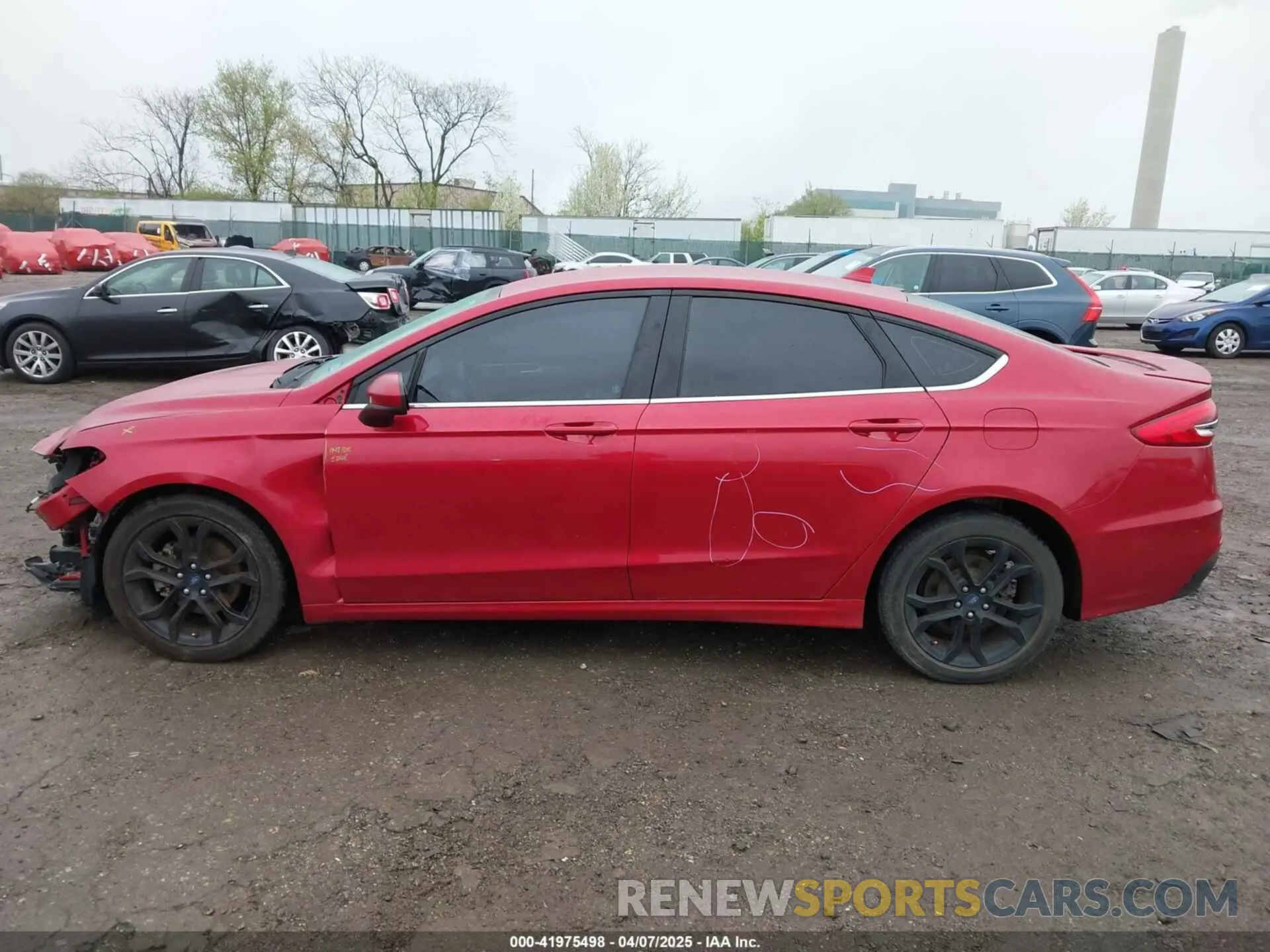 15 fotografías del automóvil dañado 3FA6P0HD5LR229703 FORD FUSION 2020