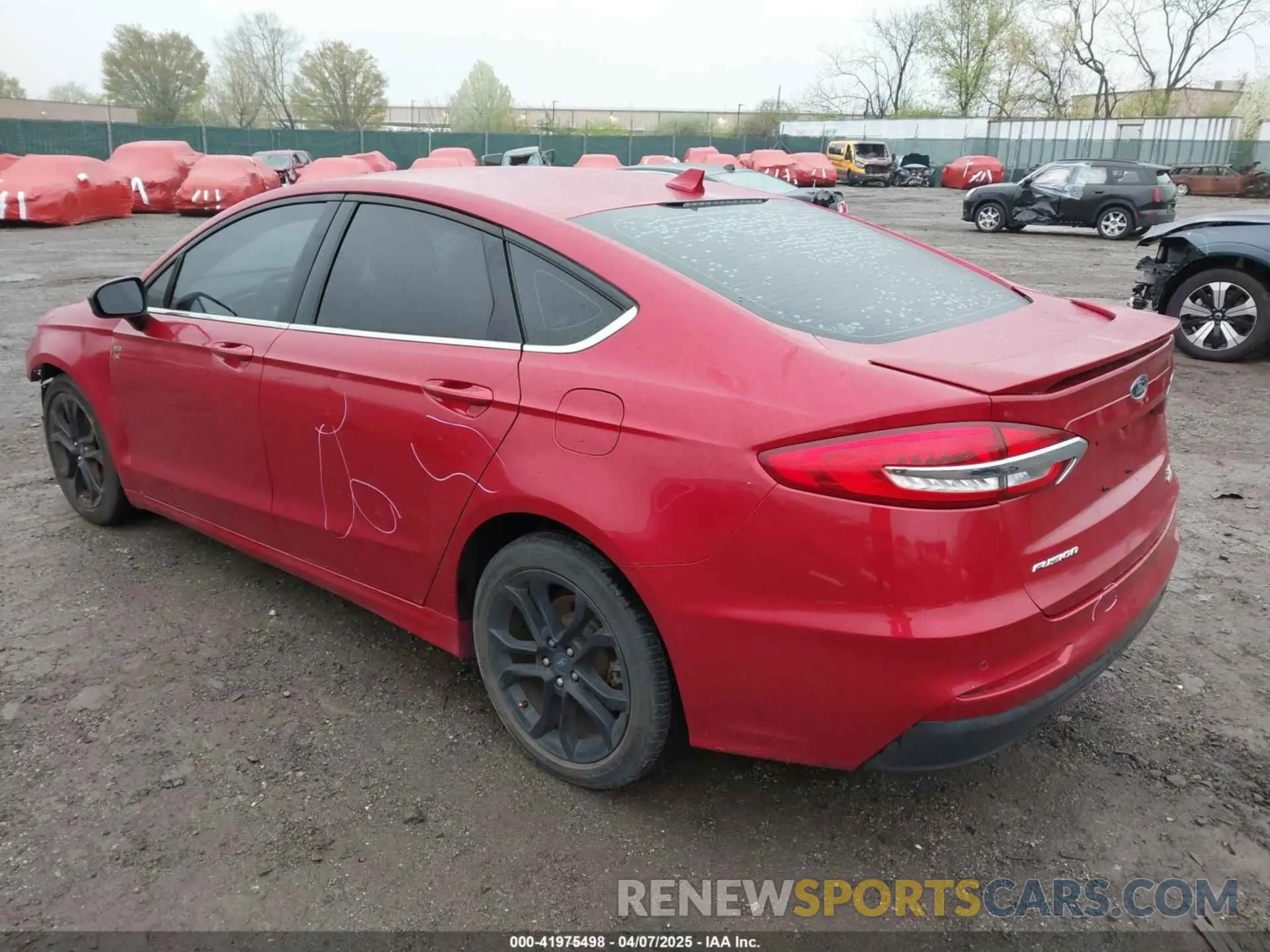 3 fotografías del automóvil dañado 3FA6P0HD5LR229703 FORD FUSION 2020