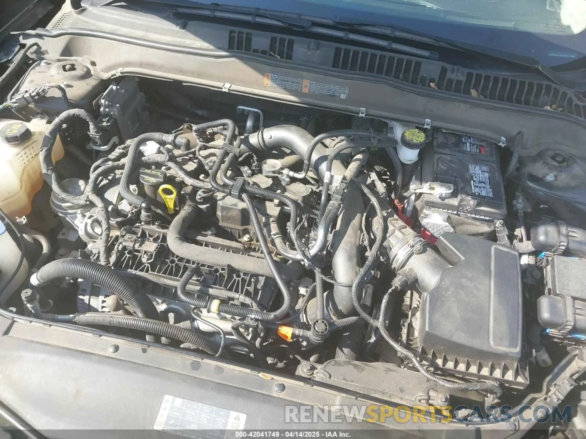 10 fotografías del automóvil dañado 3FA6P0HD5LR250275 FORD FUSION 2020