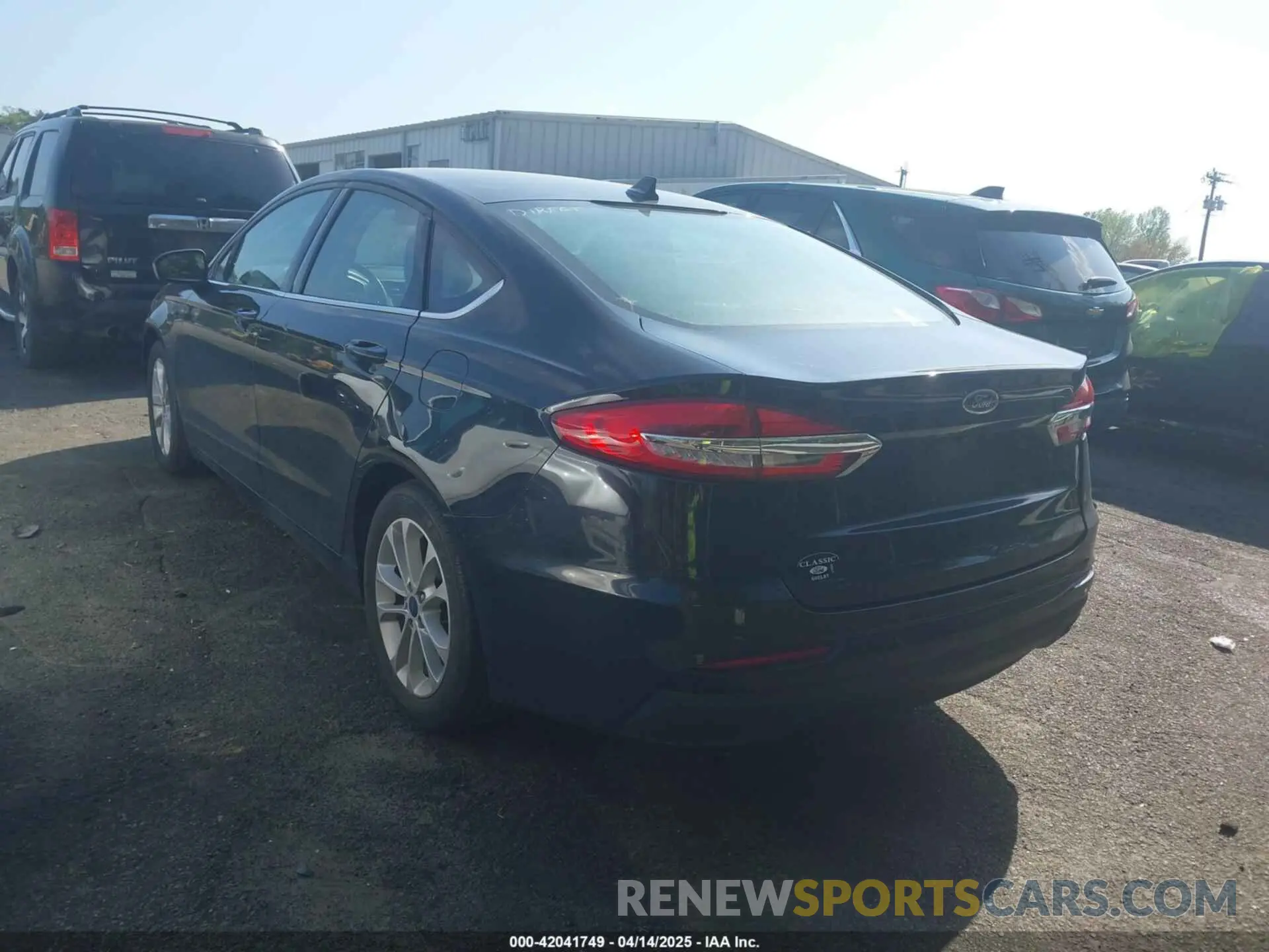 3 fotografías del automóvil dañado 3FA6P0HD5LR250275 FORD FUSION 2020