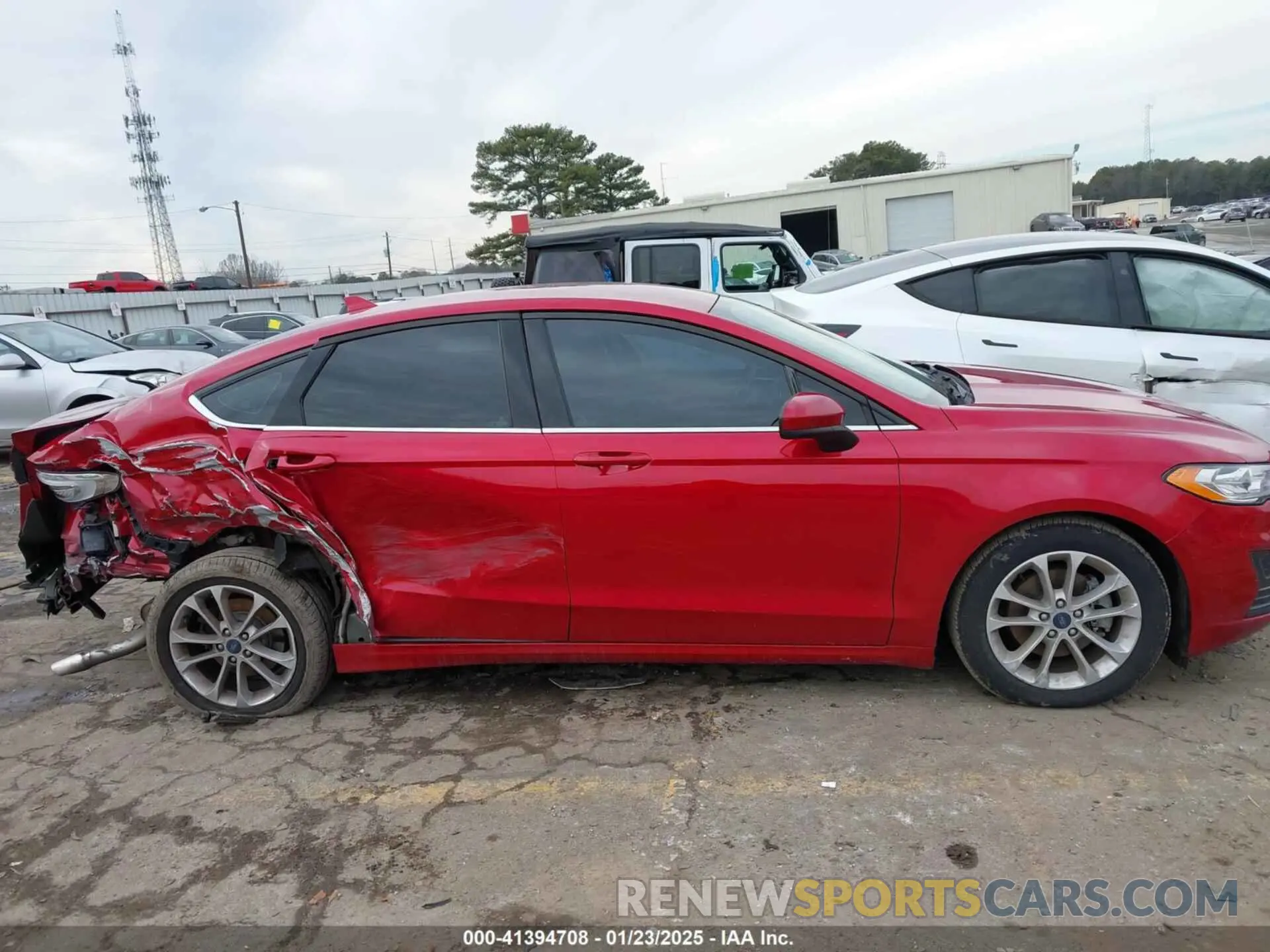 13 fotografías del automóvil dañado 3FA6P0HD5LR252186 FORD FUSION 2020
