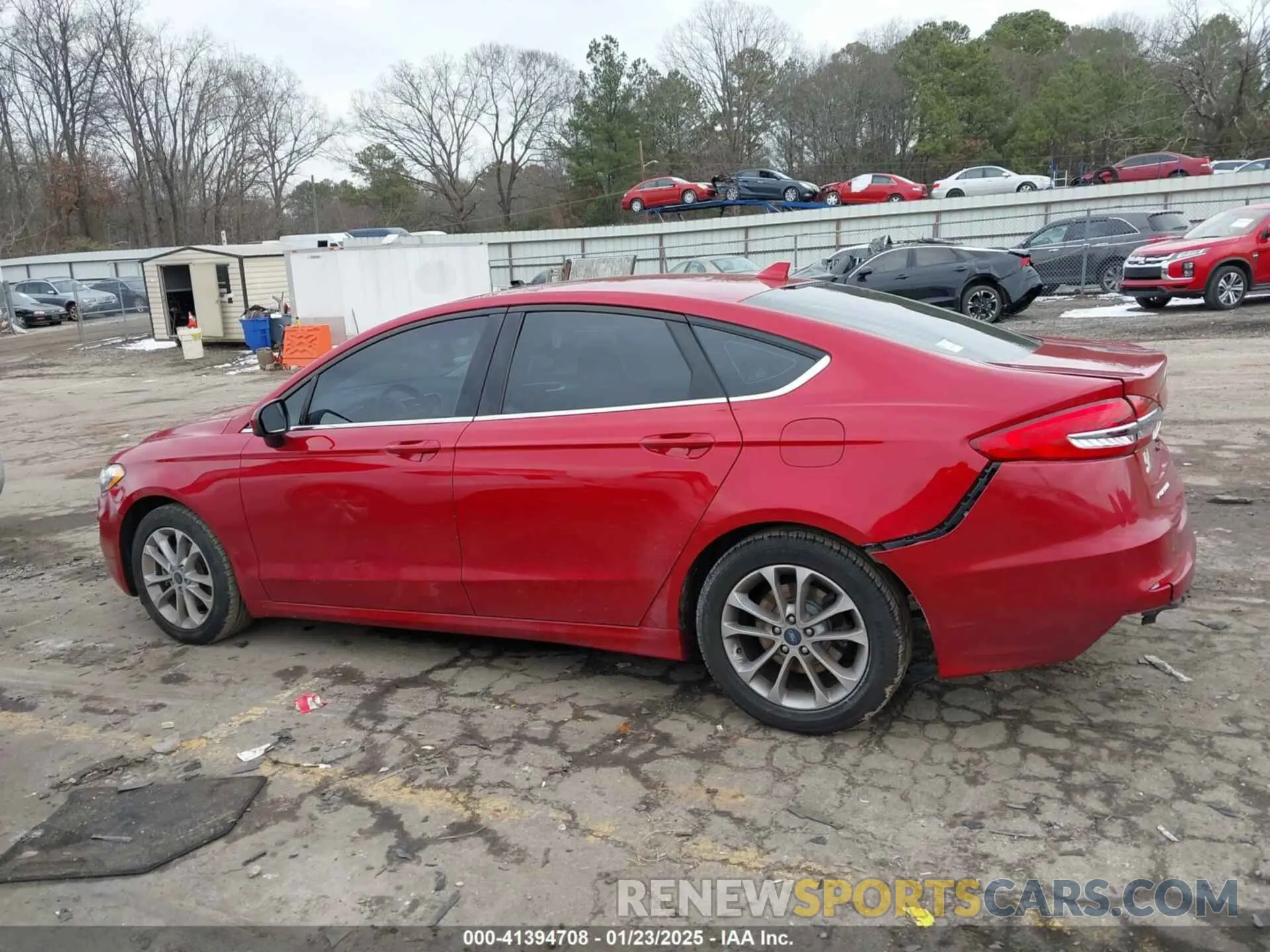 14 fotografías del automóvil dañado 3FA6P0HD5LR252186 FORD FUSION 2020