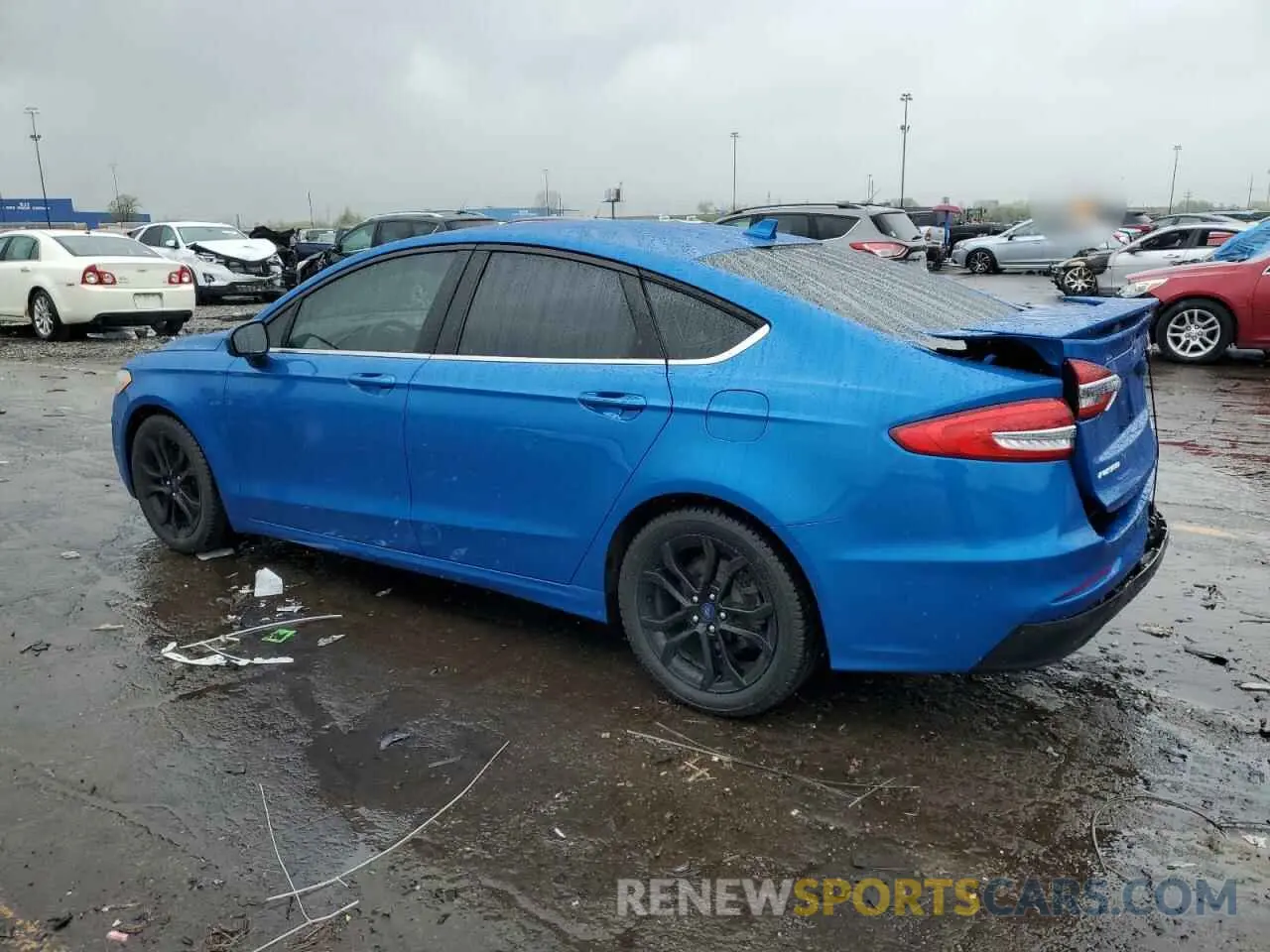 2 fotografías del automóvil dañado 3FA6P0HD5LR261633 FORD FUSION 2020