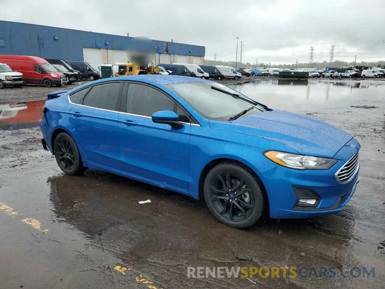4 fotografías del automóvil dañado 3FA6P0HD5LR261633 FORD FUSION 2020
