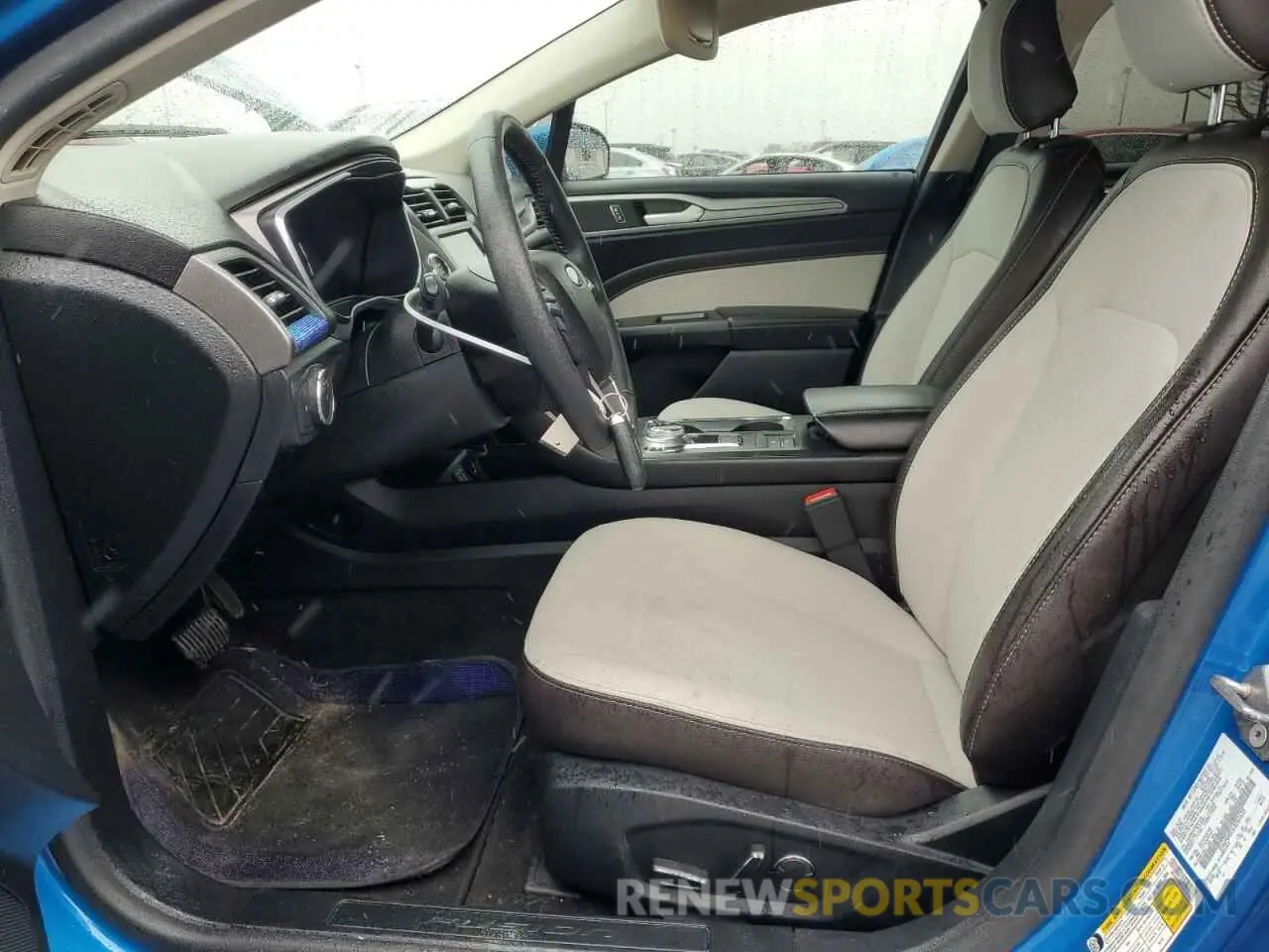 7 fotografías del automóvil dañado 3FA6P0HD5LR261633 FORD FUSION 2020
