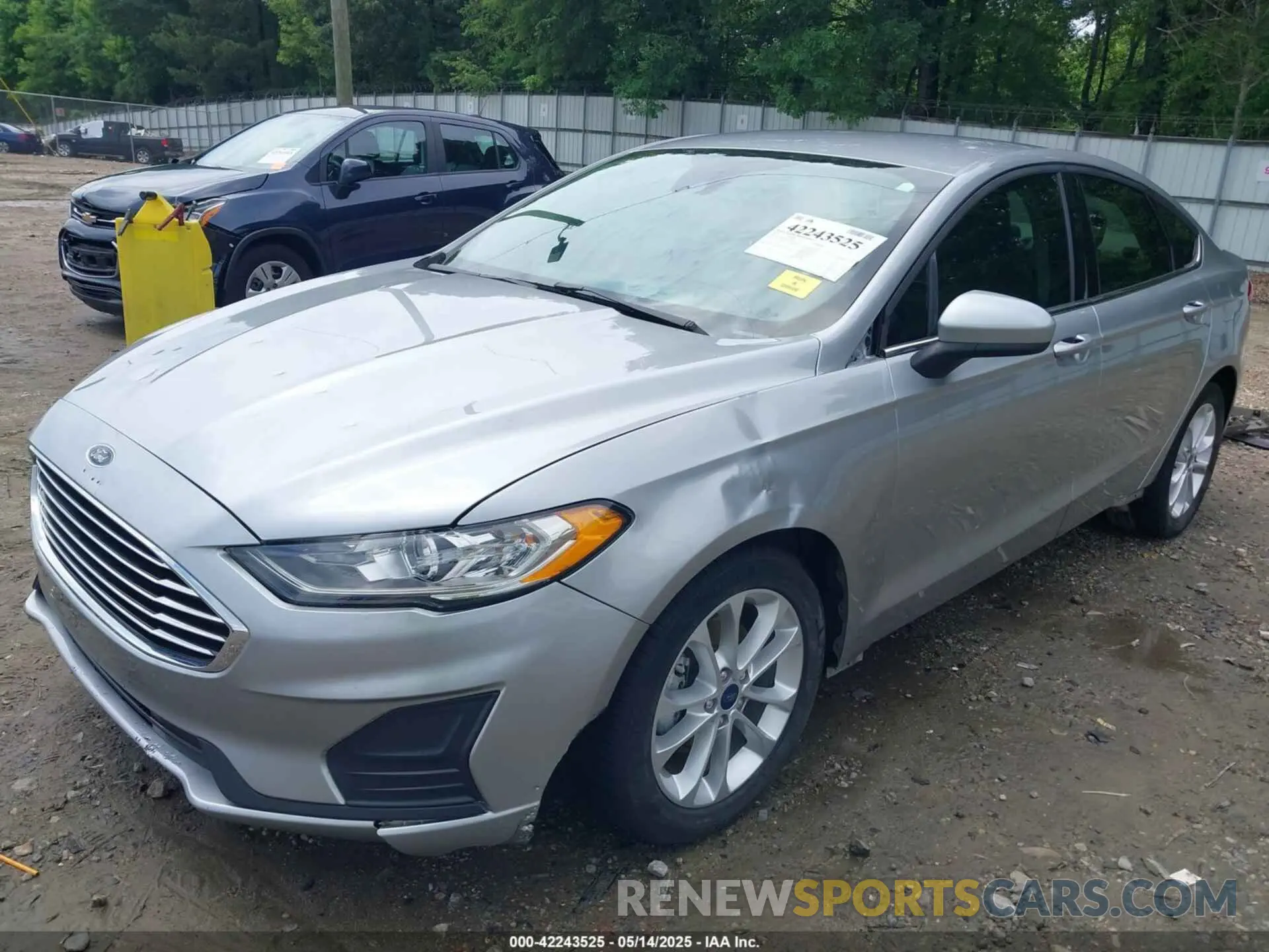 6 fotografías del automóvil dañado 3FA6P0HD5LR262877 FORD FUSION 2020