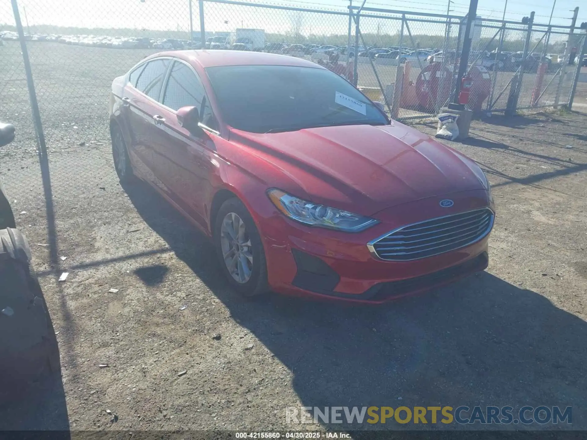 1 fotografías del automóvil dañado 3FA6P0HD6LR108338 FORD FUSION 2020